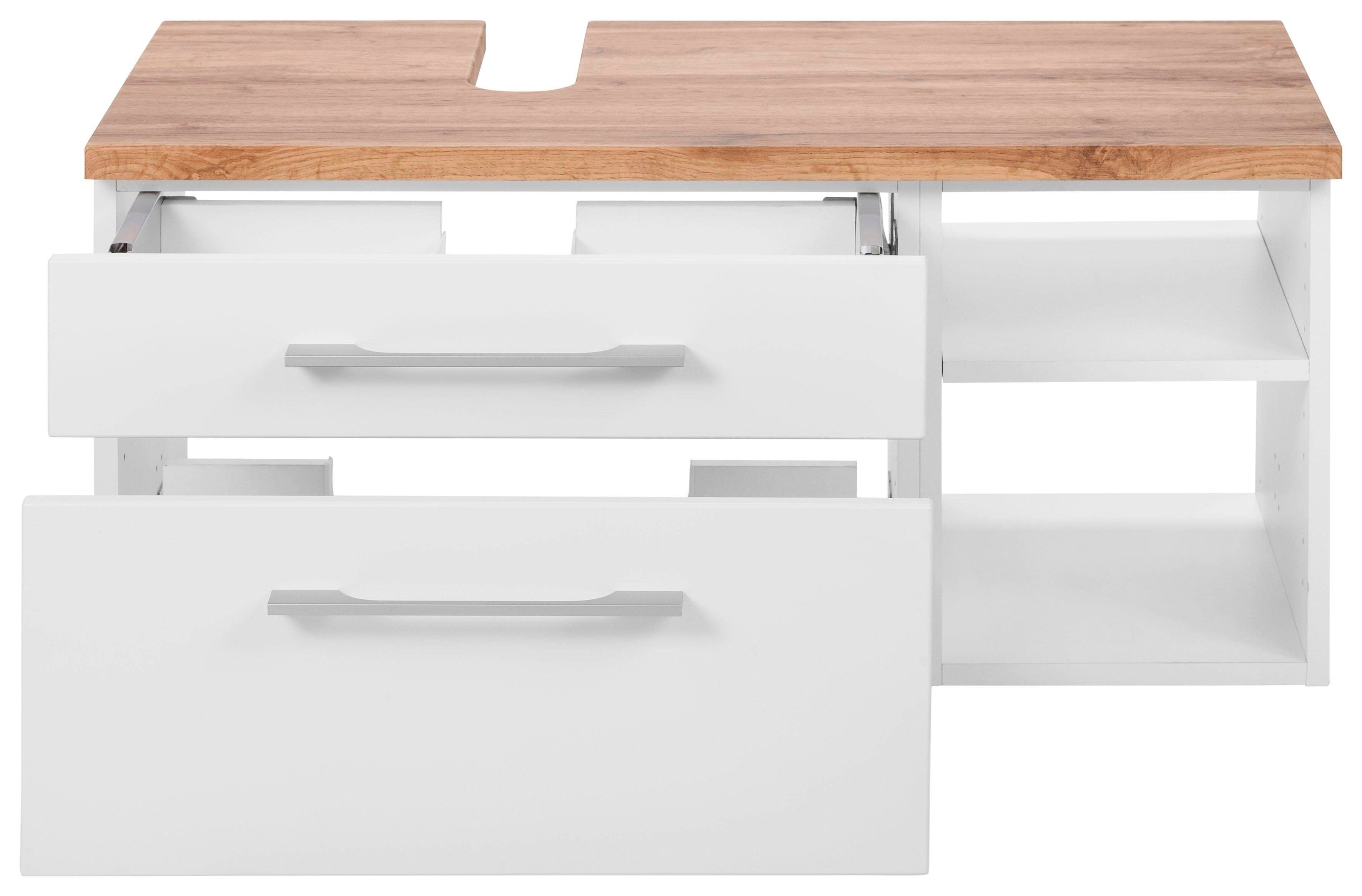 welltime Wastafelonderkast Davos Breedte 90-130 cm