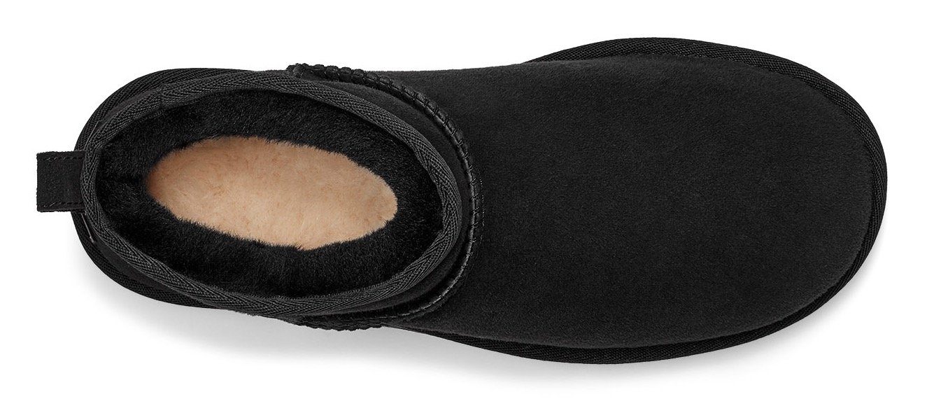 UGG Boots zonder sluiting Classic Ultra Mini Enkellaarsjes, instaplaarzen om in te stappen