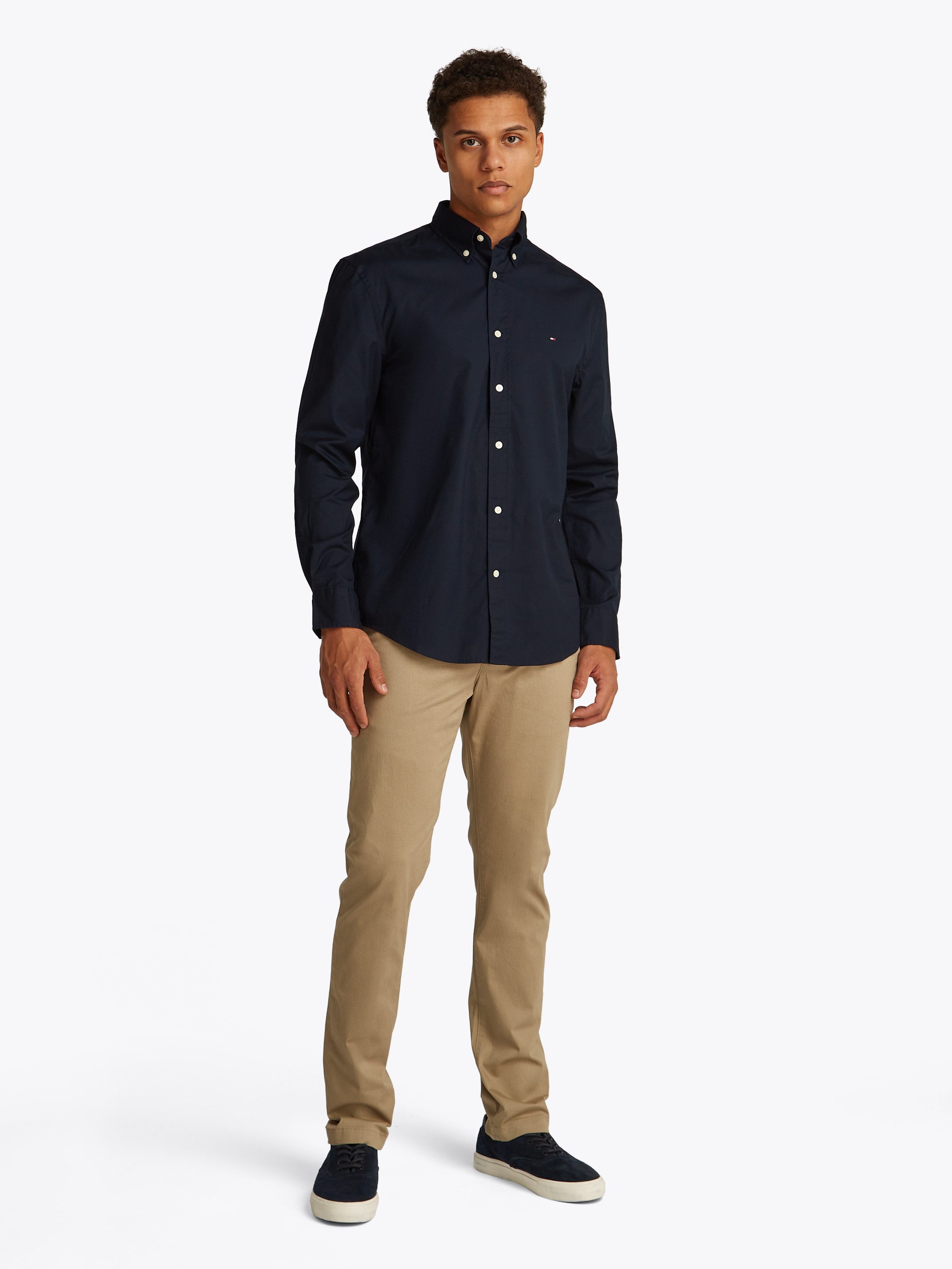 Tommy Hilfiger Overhemd met lange mouwen CORE FLEX POPLIN SOLID RF SHIRT