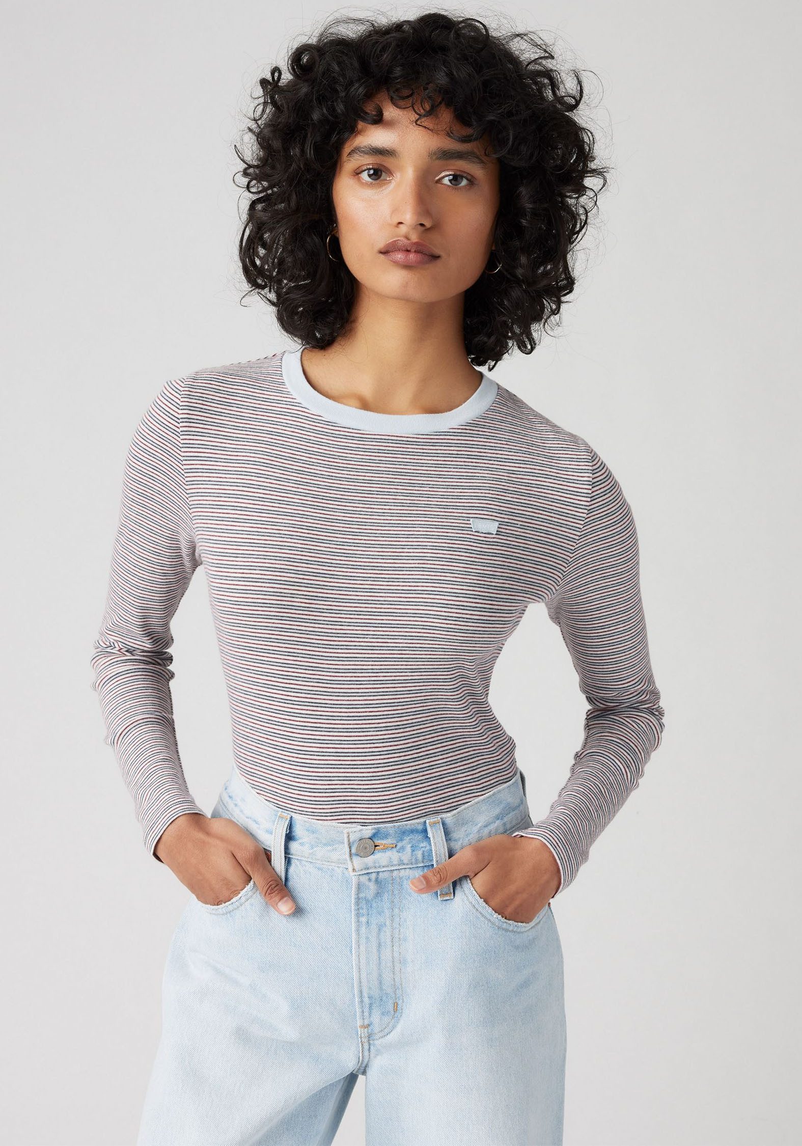 Levi's® Shirt met lange mouwen ESSENTIAL HM LS TEE