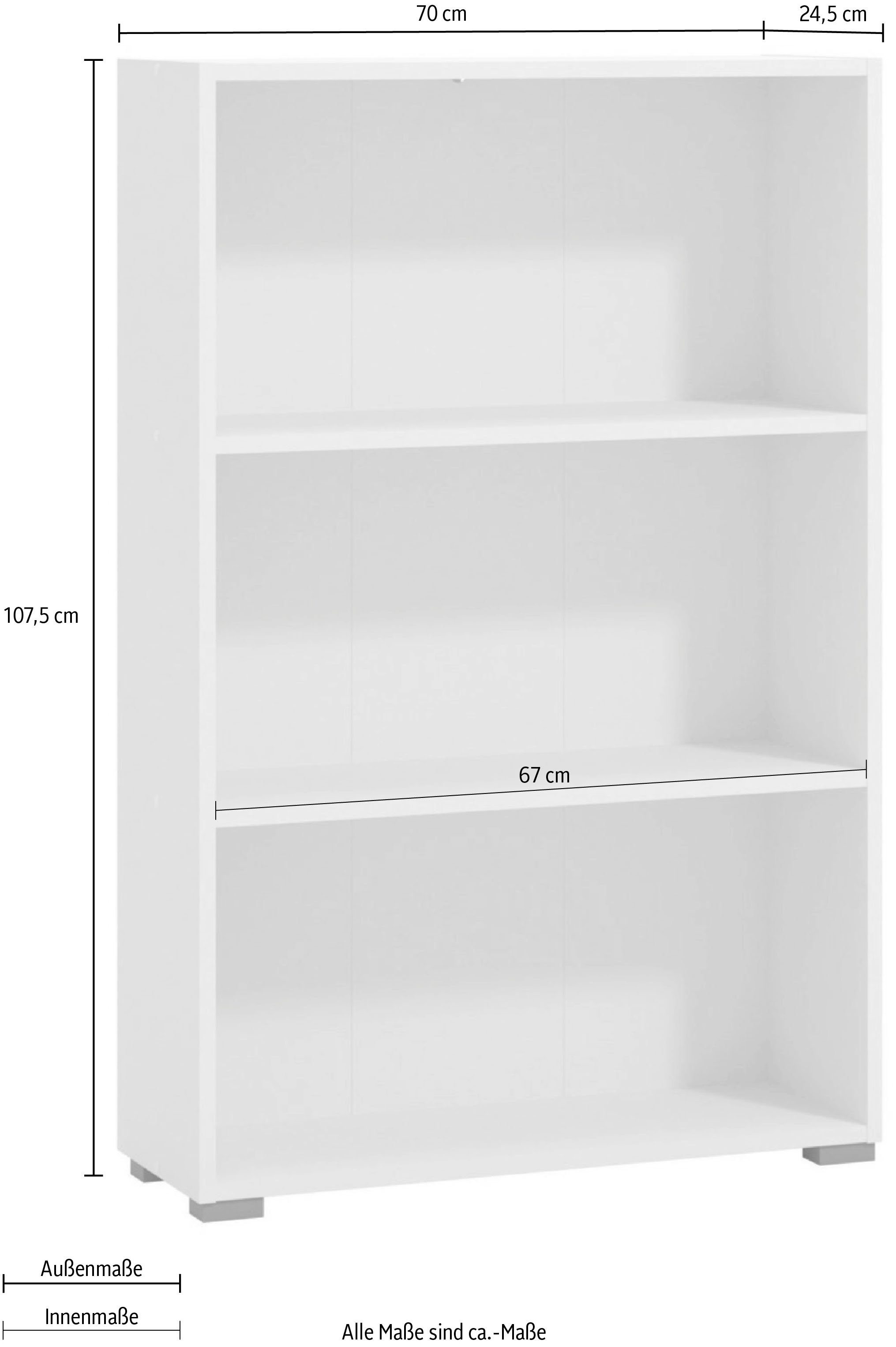 INOSIGN Ordnerrek Tomar Boekenkast voor een opgeruimd thuiskantoor