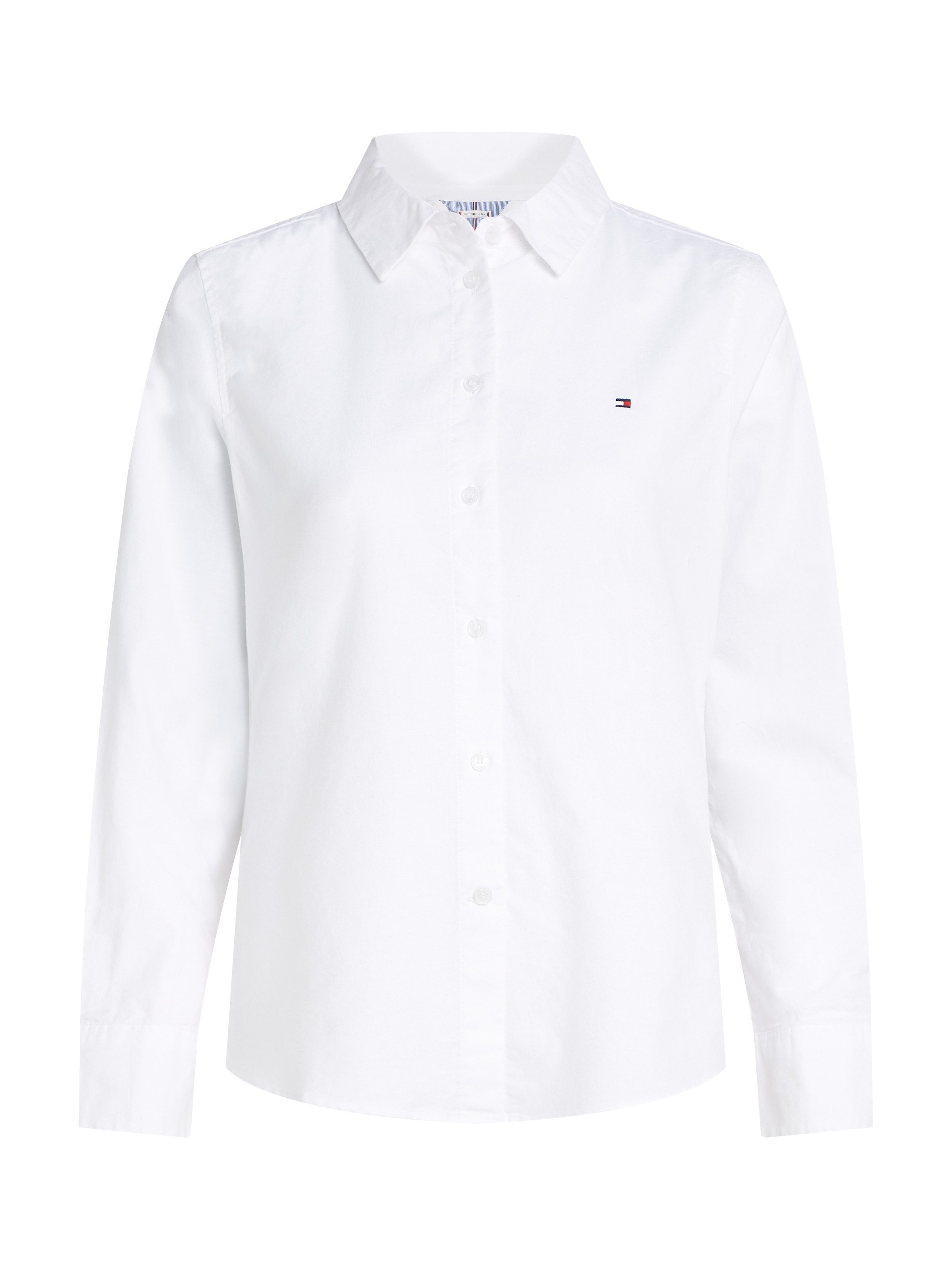 Tommy Hilfiger Overhemdblouse STRETCH OXFORD REGULAR SHIRT