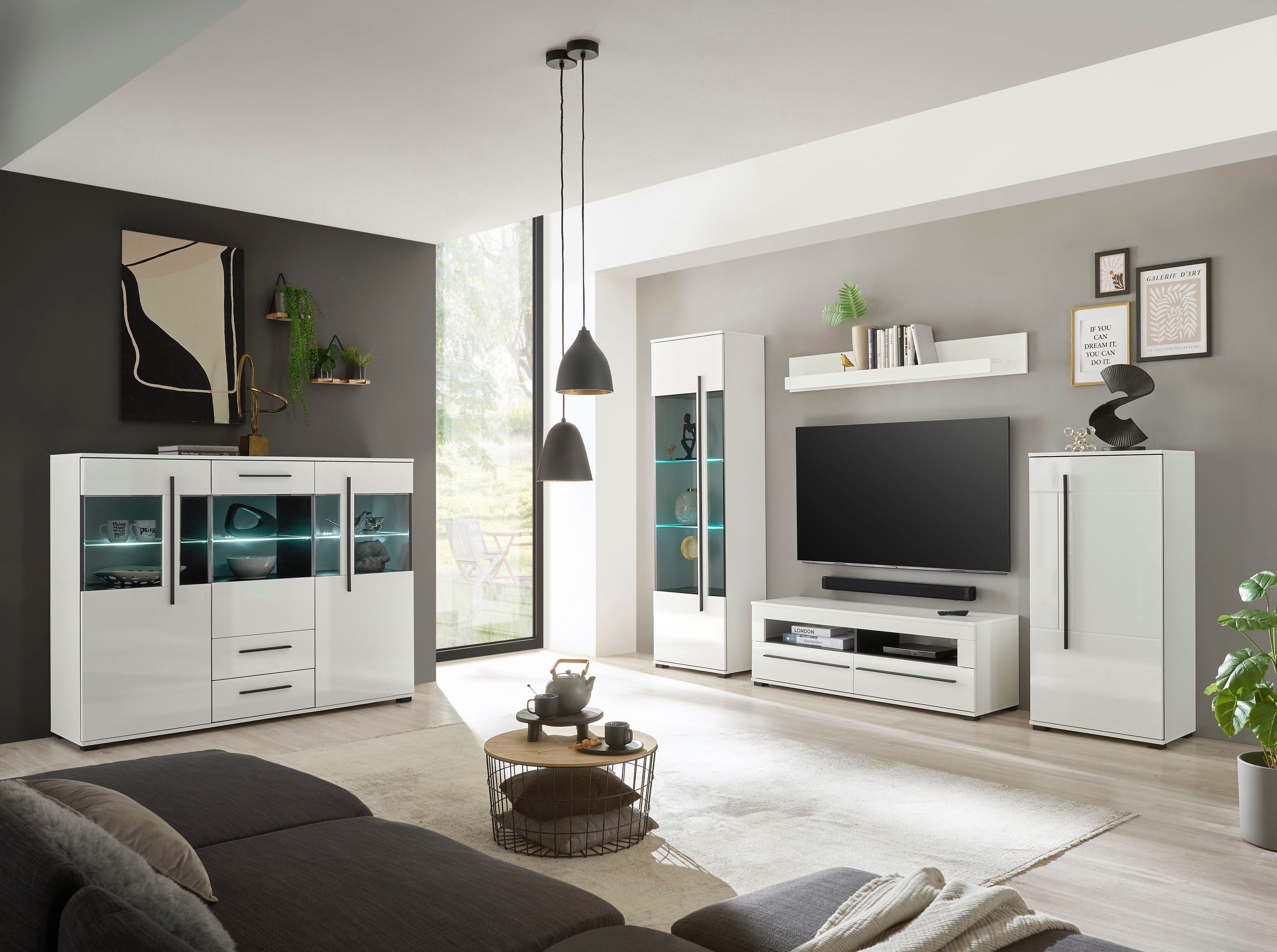 INOSIGN Wandmeubel Cantara (set, 4-delig)