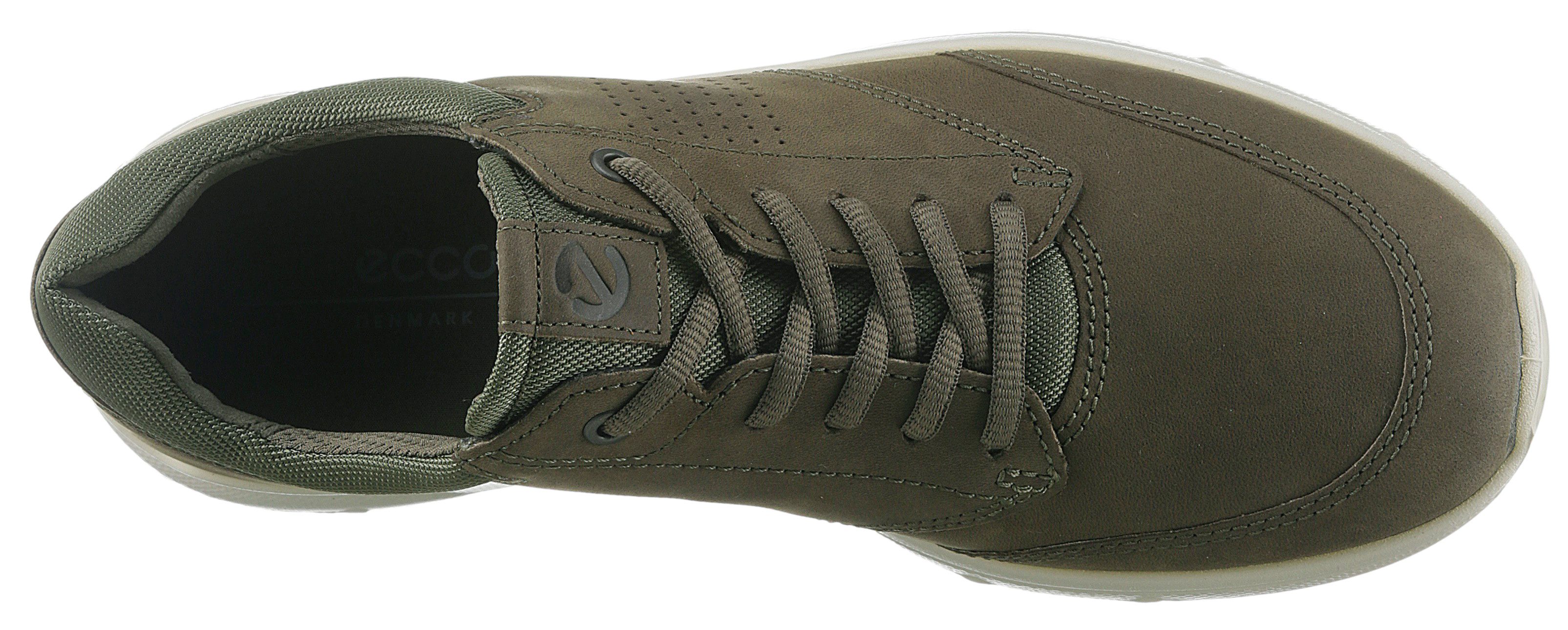 Ecco Sneakers Irving met witte loopzool, vrijetijdsschoen, lage schoen, veterschoen