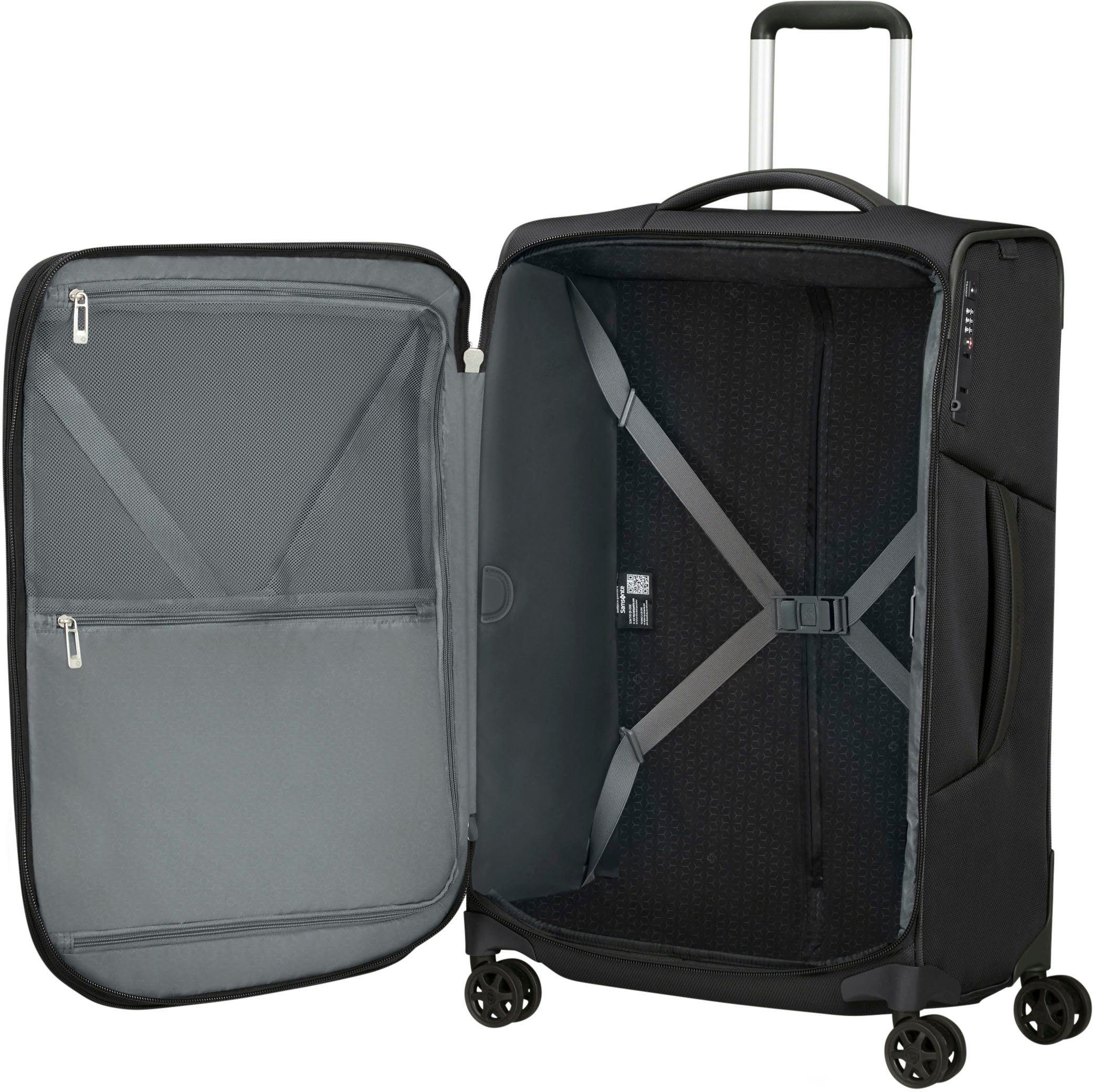 Samsonite Zachte bagage trolley RESPARK exp, verschillende maten en kleuren Reiskoffer incheckbagage reisbagage met volumevergroting