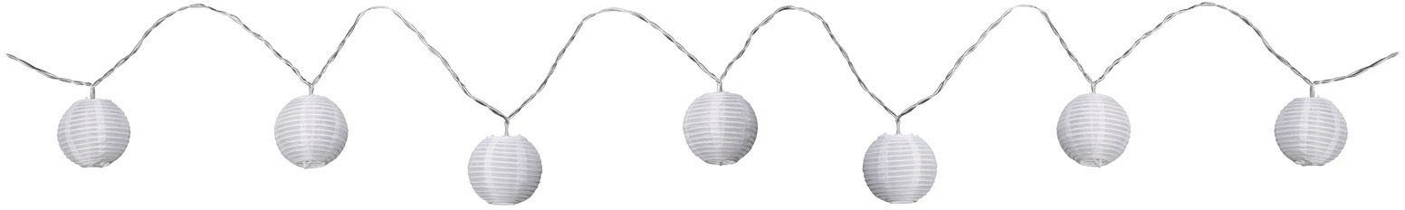 Paulmann Lichtsnoer Buiten Mobiele Lampionketting IP44 3000K 7x1lm 5V oplaadbaar met USB (1 stuk)