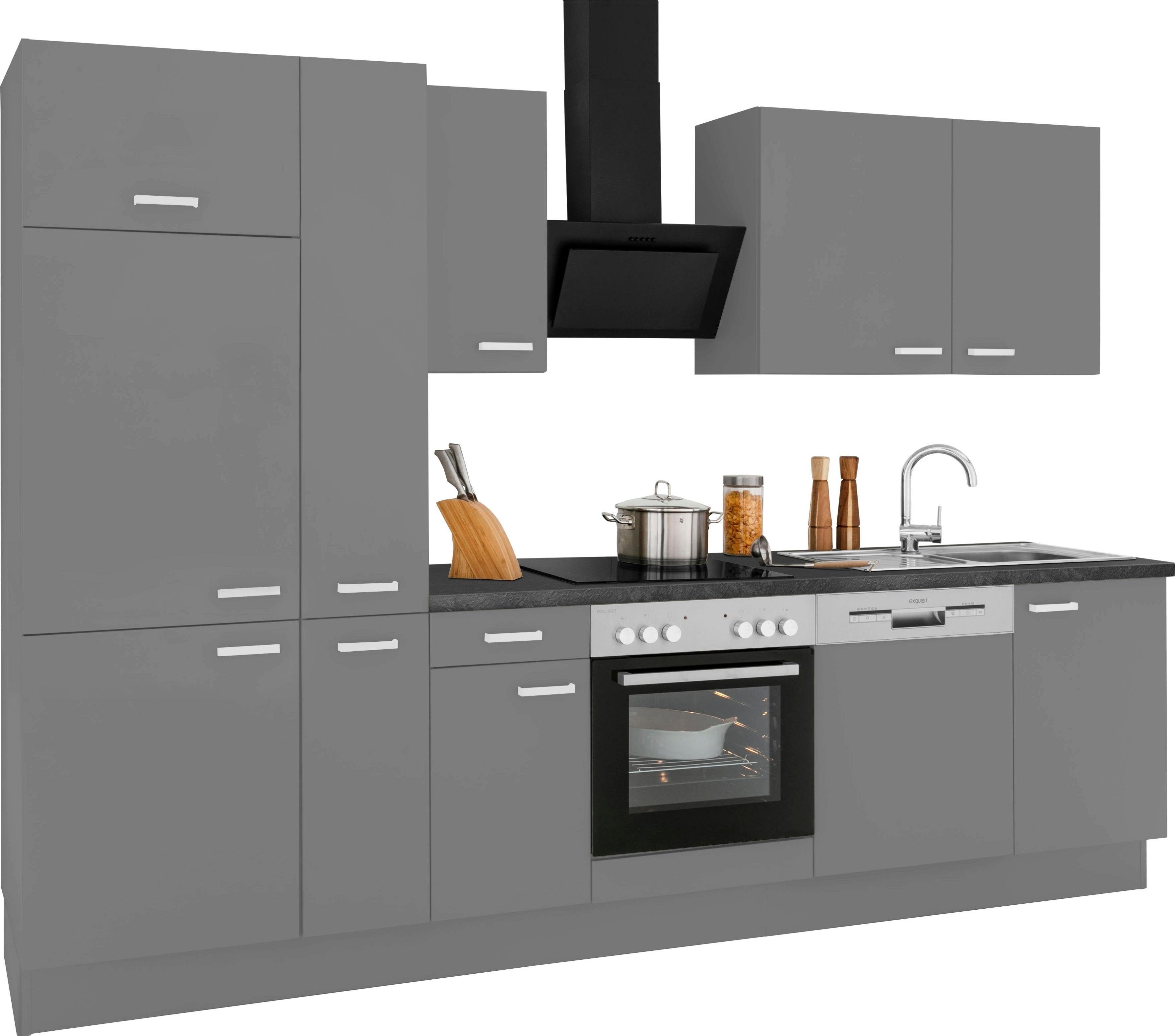 OPTIFIT Keukenblok Parma zonder elektrische apparaten, breedte 300 cm