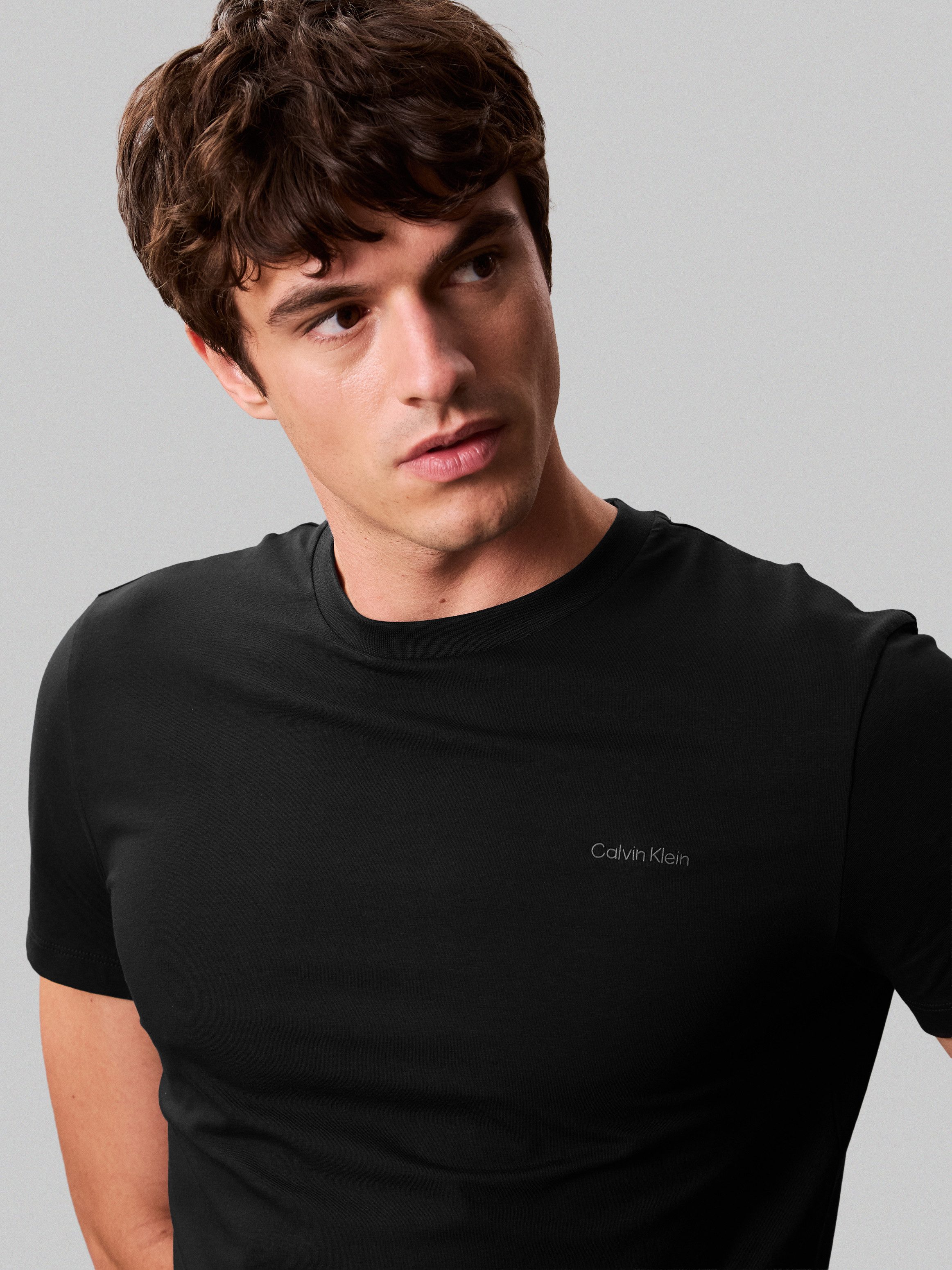 Calvin Klein T-shirt SS STRETCH COTTON SLIM TEE
