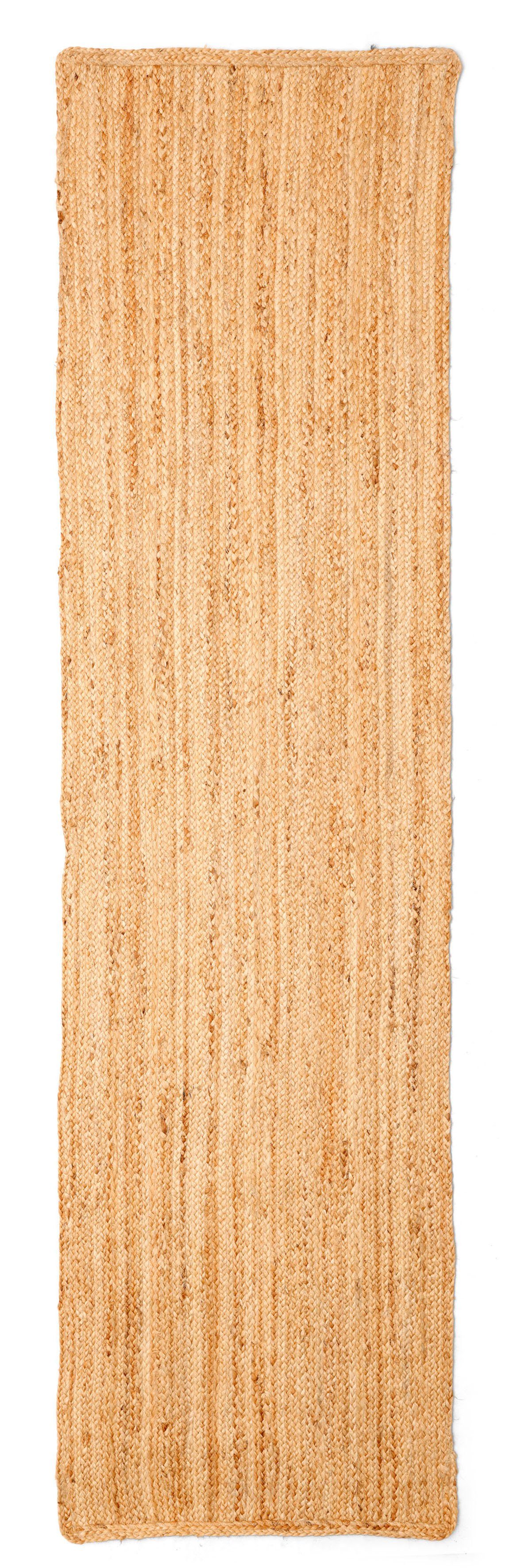 Myflair Möbel & Accessoires Loper Lola Jute tapijt, omkeerbaar tapijt, handgeweven, 100% natuurlijke vezel, Boho-stijl
