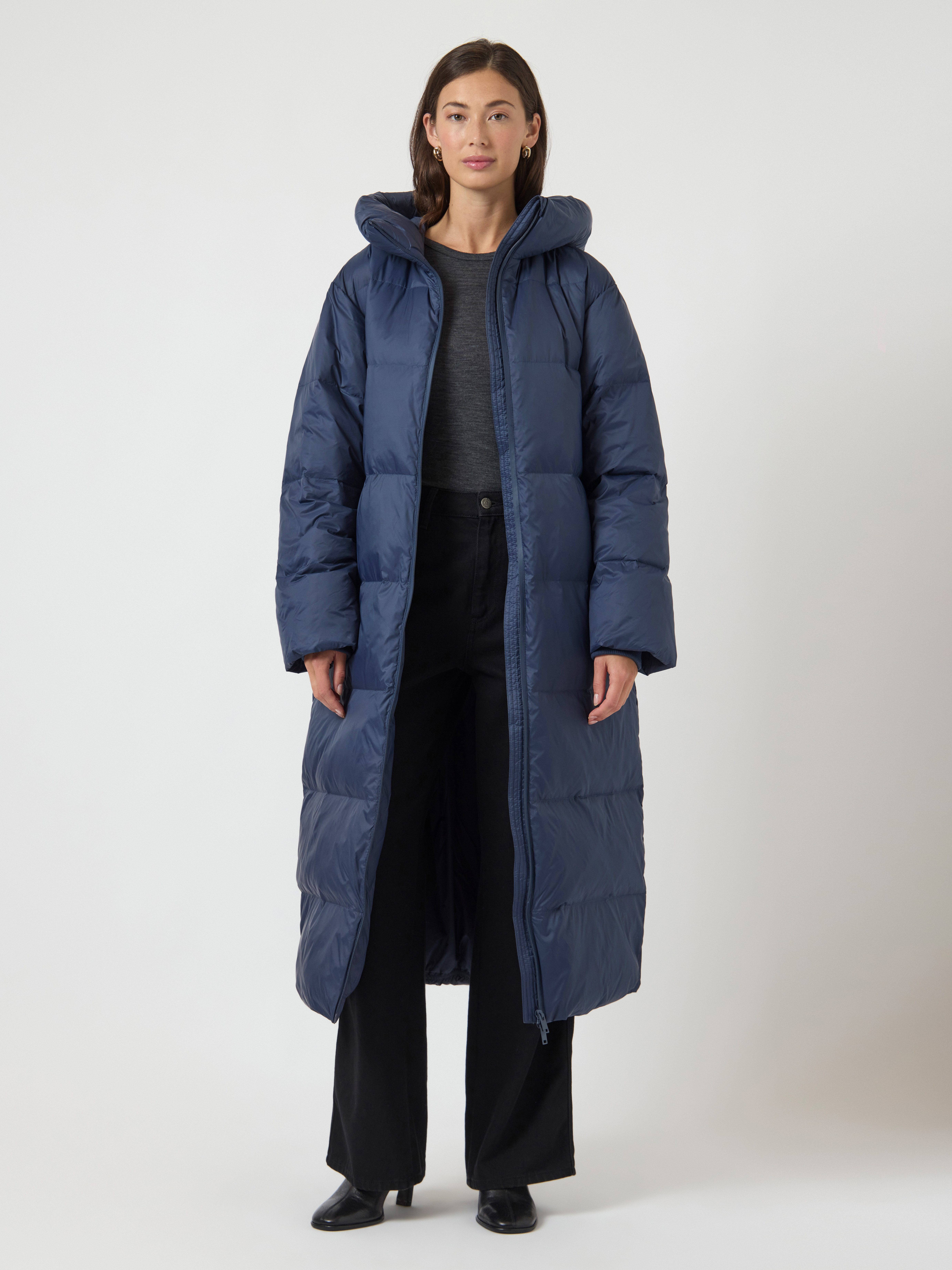 Y.A.S Gewatteerde jas YASPOPPEL DOWN BLEND COAT S. NOOS