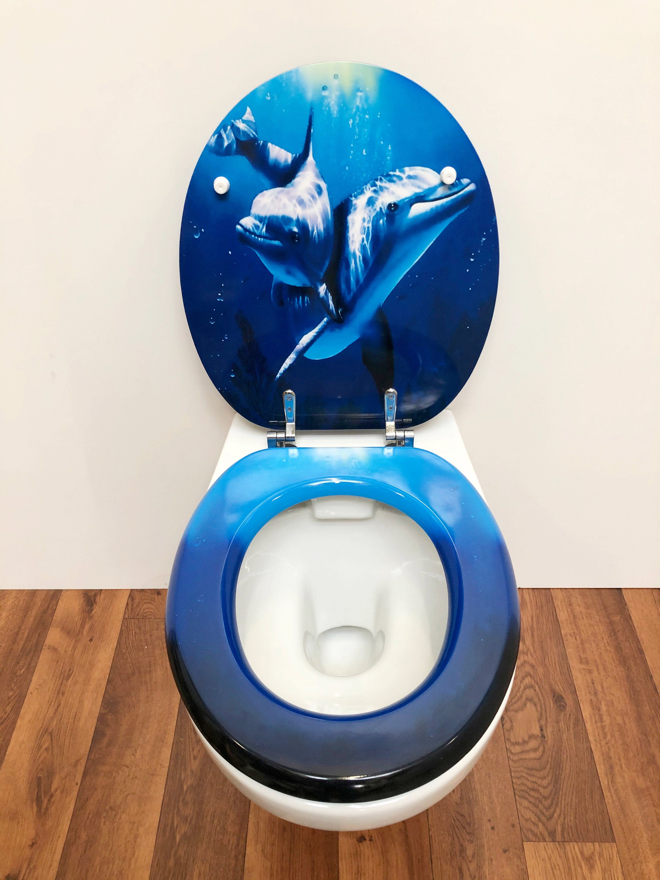 ADOB Toiletzitting Dolfijn geschikt voor alle gebruikelijke toiletten