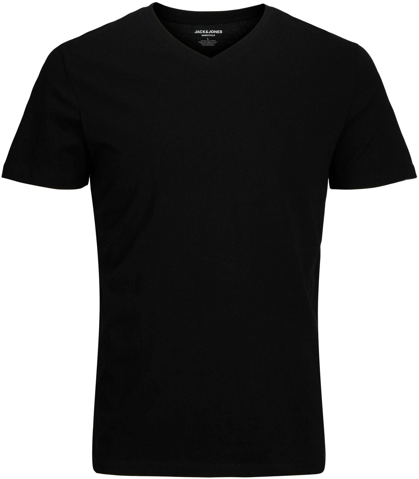 Jack & Jones Shirt met V-hals JJEORGANIC BASIC TEE