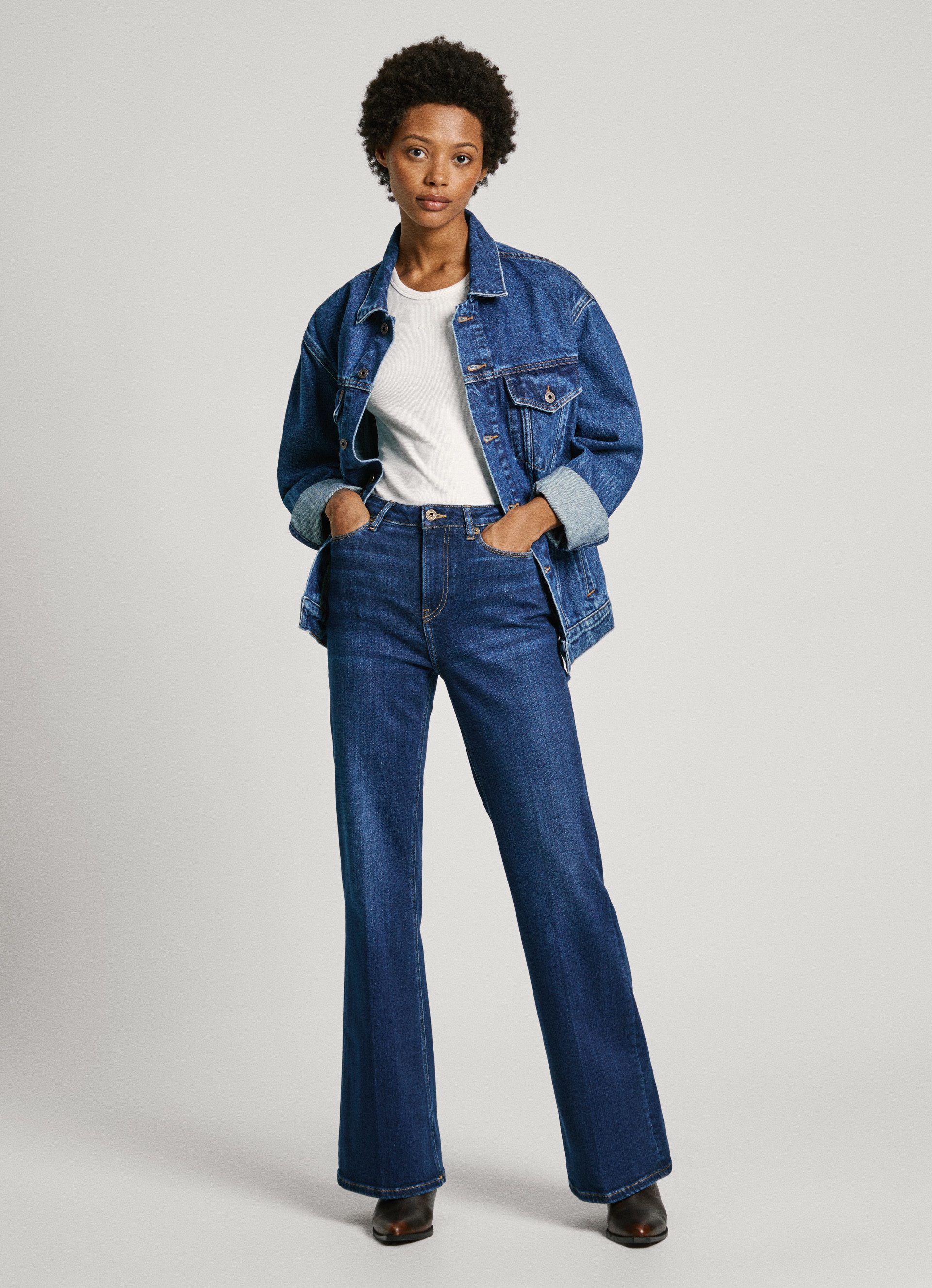 Pepe Jeans Slim fit jeans FLARE HW