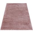 ayyildiz teppiche hoogpolig vloerkleed fluffy 3500 robuuste lange pool, ideaal voor woonkamer en slaapkamer roze