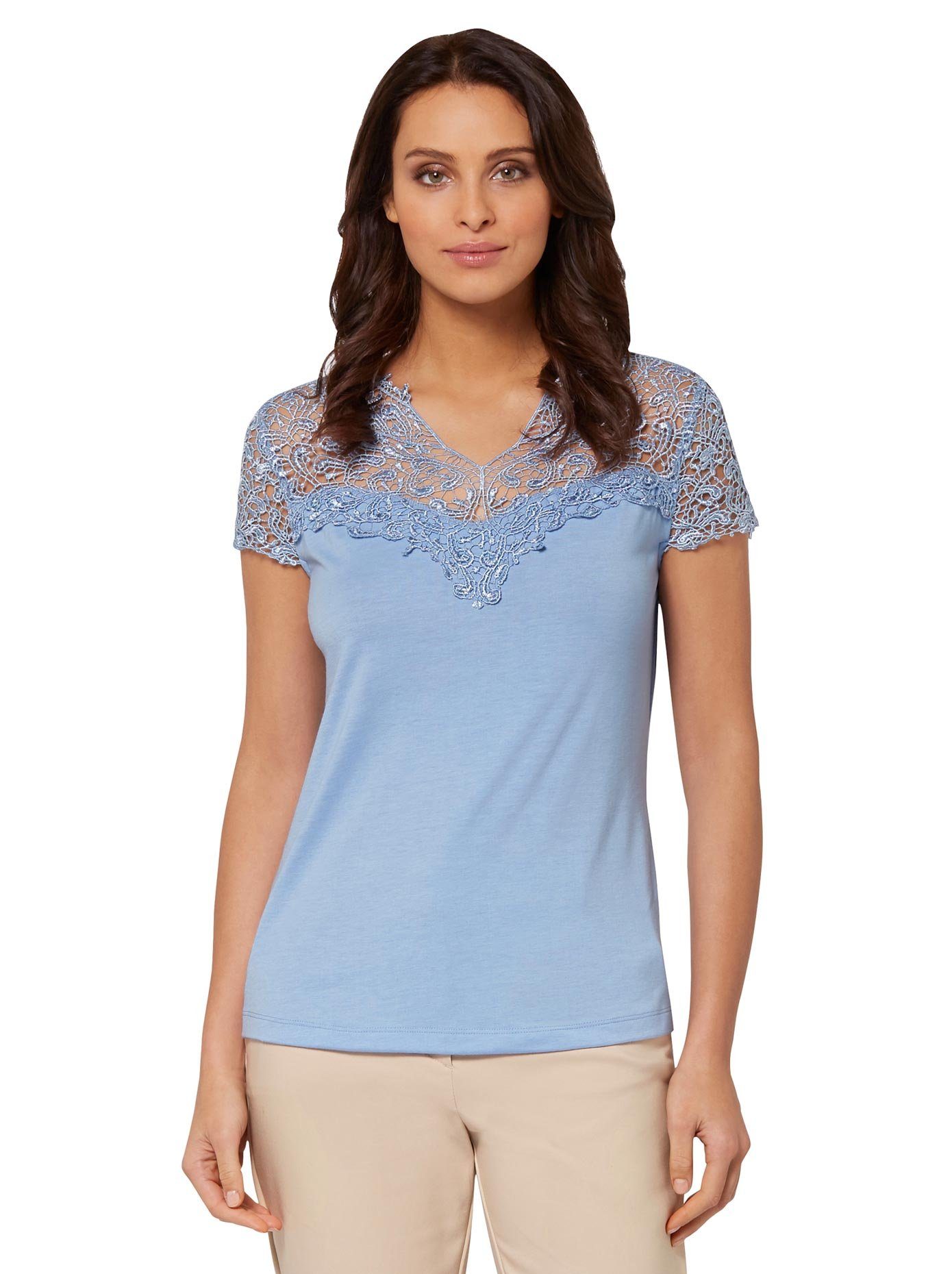 Lady Kanten Shirt (1-delig)