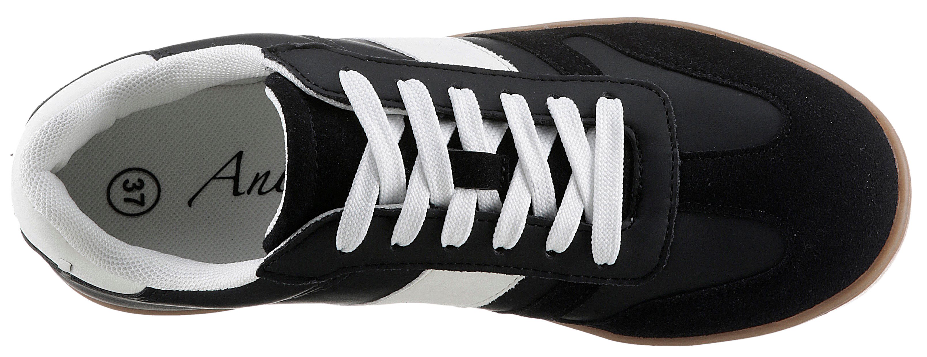 Aniston SHOES Sneakers , vrijetijdsschoen, lage schoen, veterschoen - nieuwe collectie