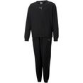 puma joggingpak loungewear suit fl zwart