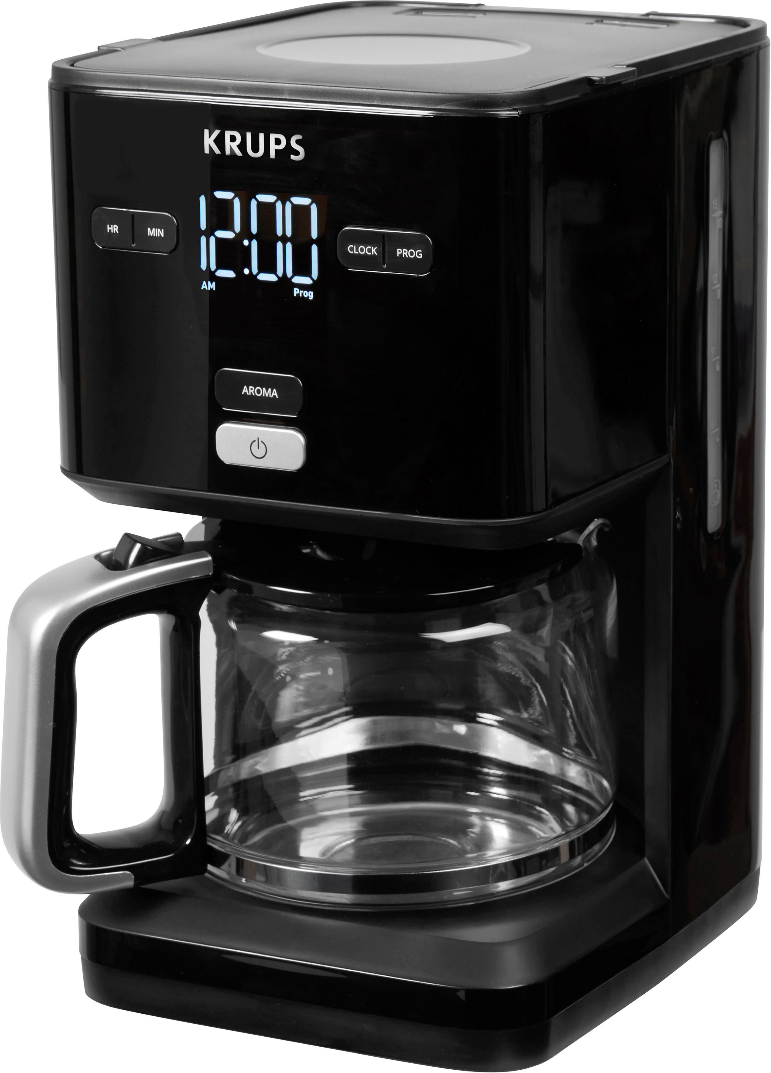 Krups Filterkoffieapparaat KM6008 Smart'n Light, 1,25 l, 24 uurstimer, schakelt automatisch uit na 30 minuten