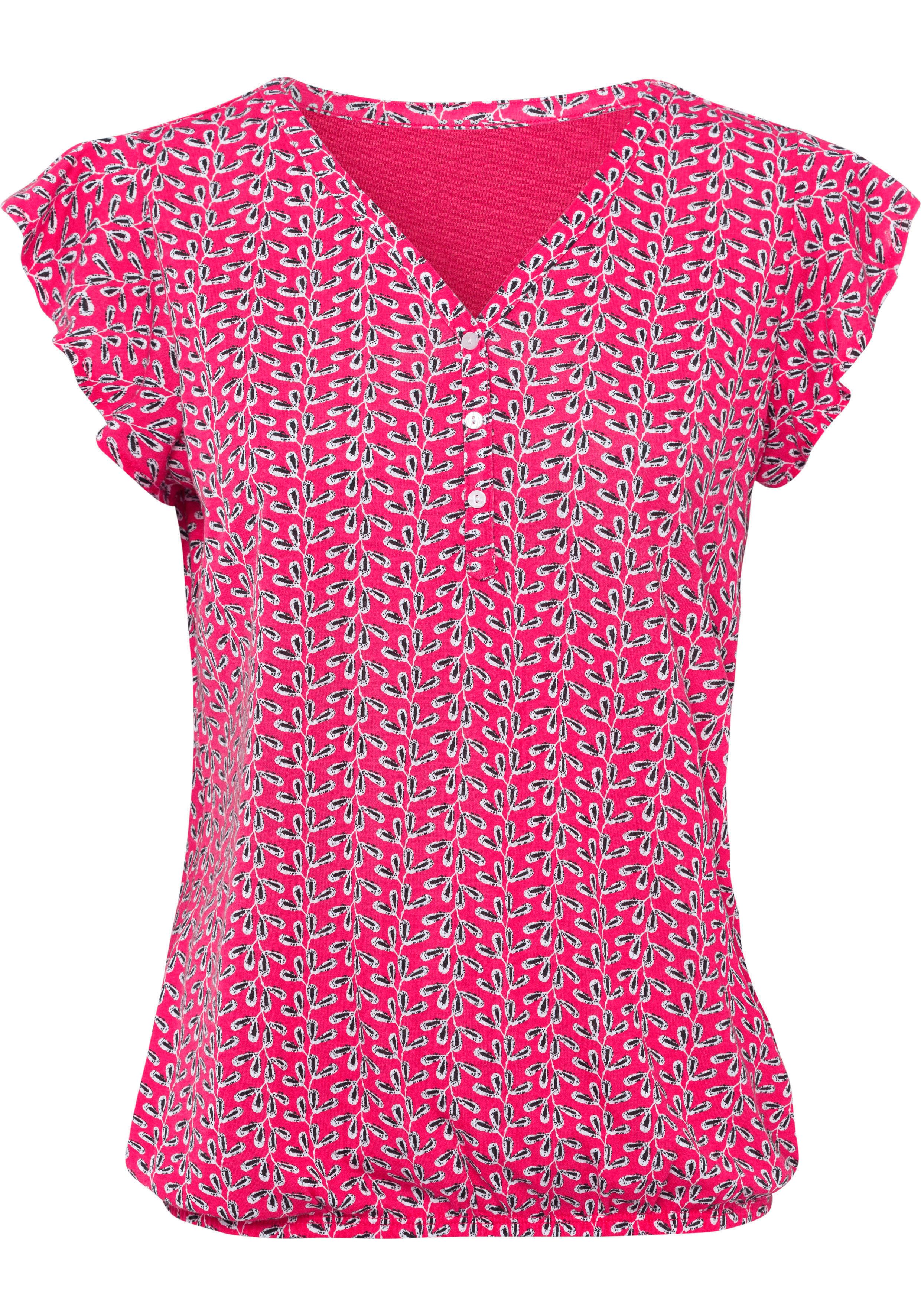 Lascana Shirttop met kapmouwtjes (2-delig, Set van 2)
