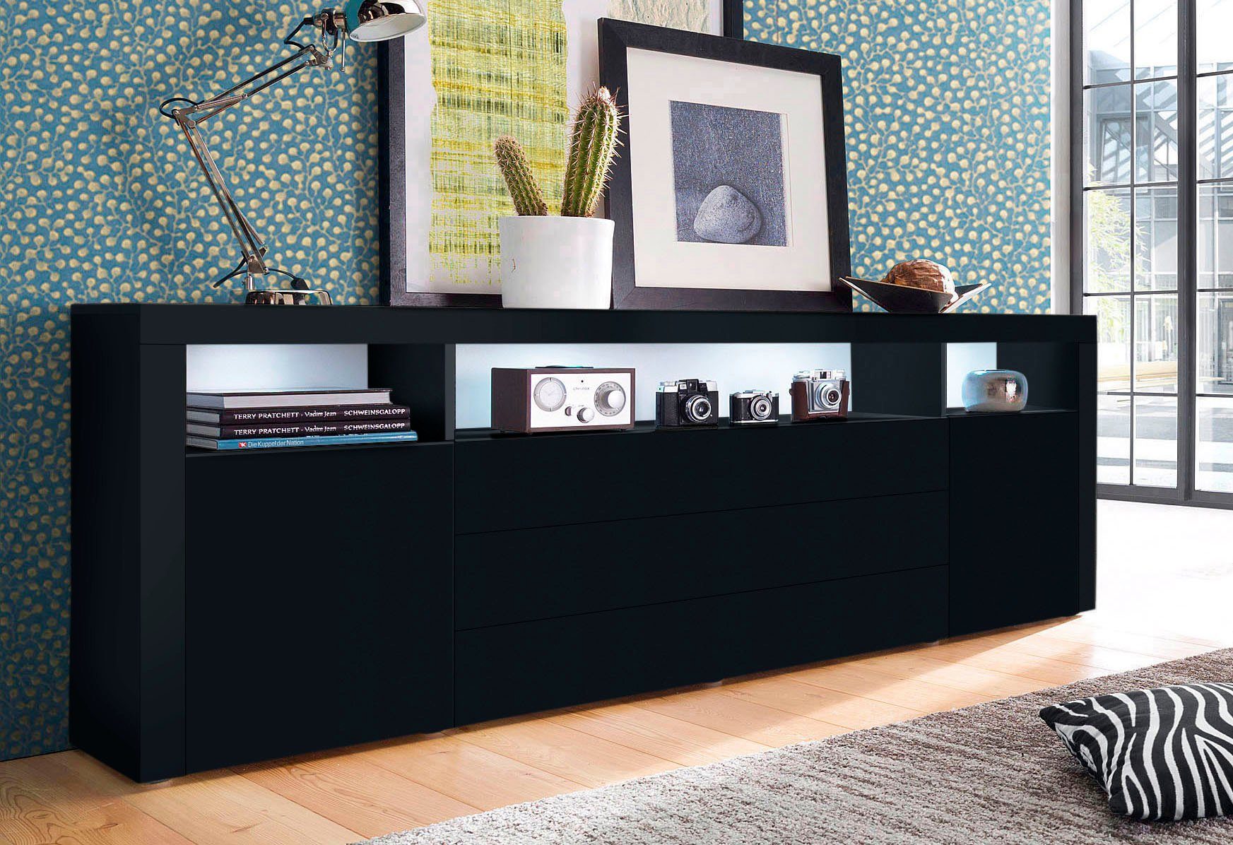 borchardt Möbel Dressoir Santa Fe Breedte 200 cm
