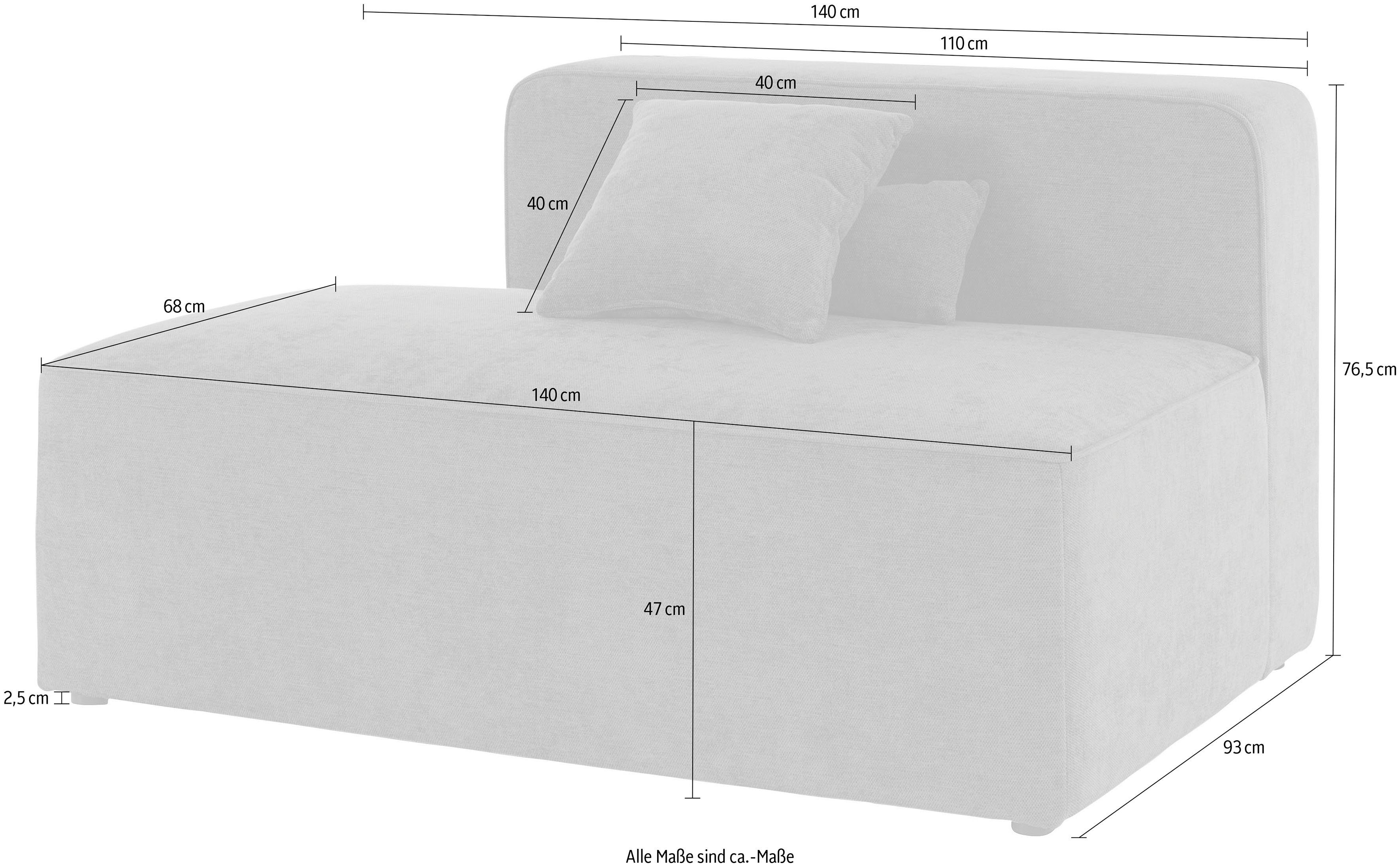 andas Récamier Sundstrup Moduleserie, individuele samenstelling