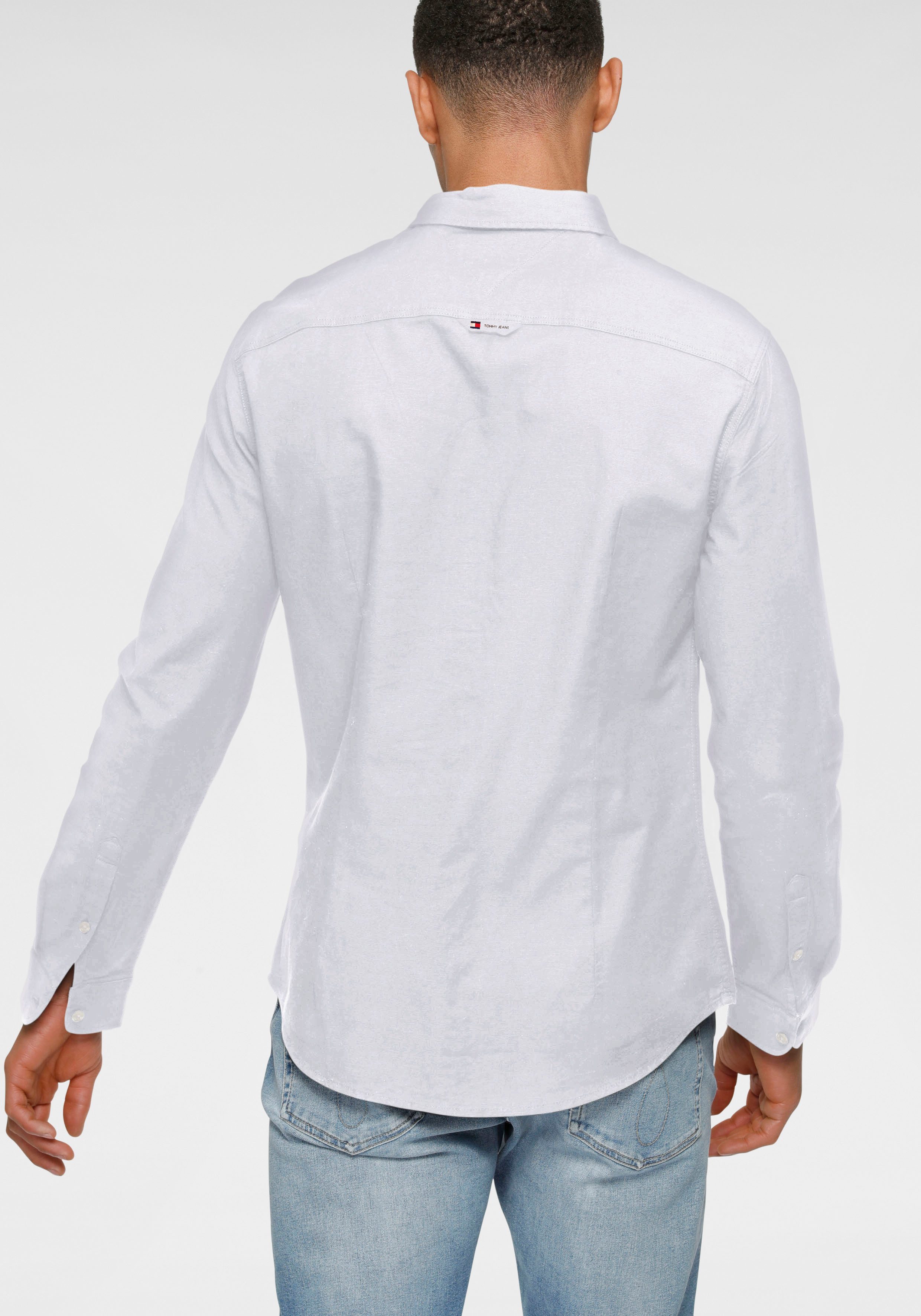TOMMY JEANS Overhemd met lange mouwen TJM SLIM STRETCH OXFORD SHIRT