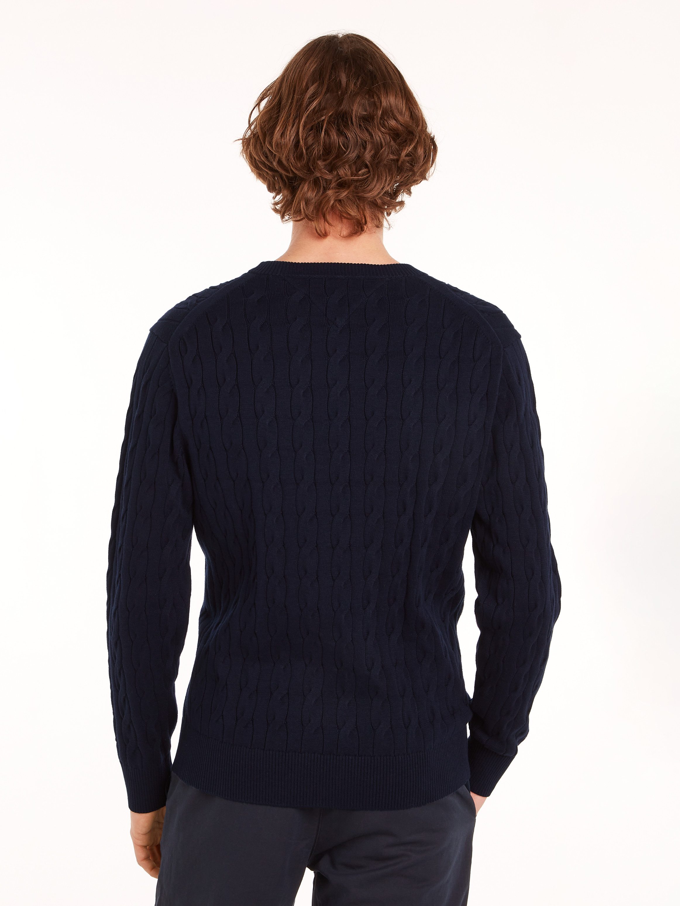 Tommy Hilfiger Gebreide trui CLASSIC CABLE CREW NECK