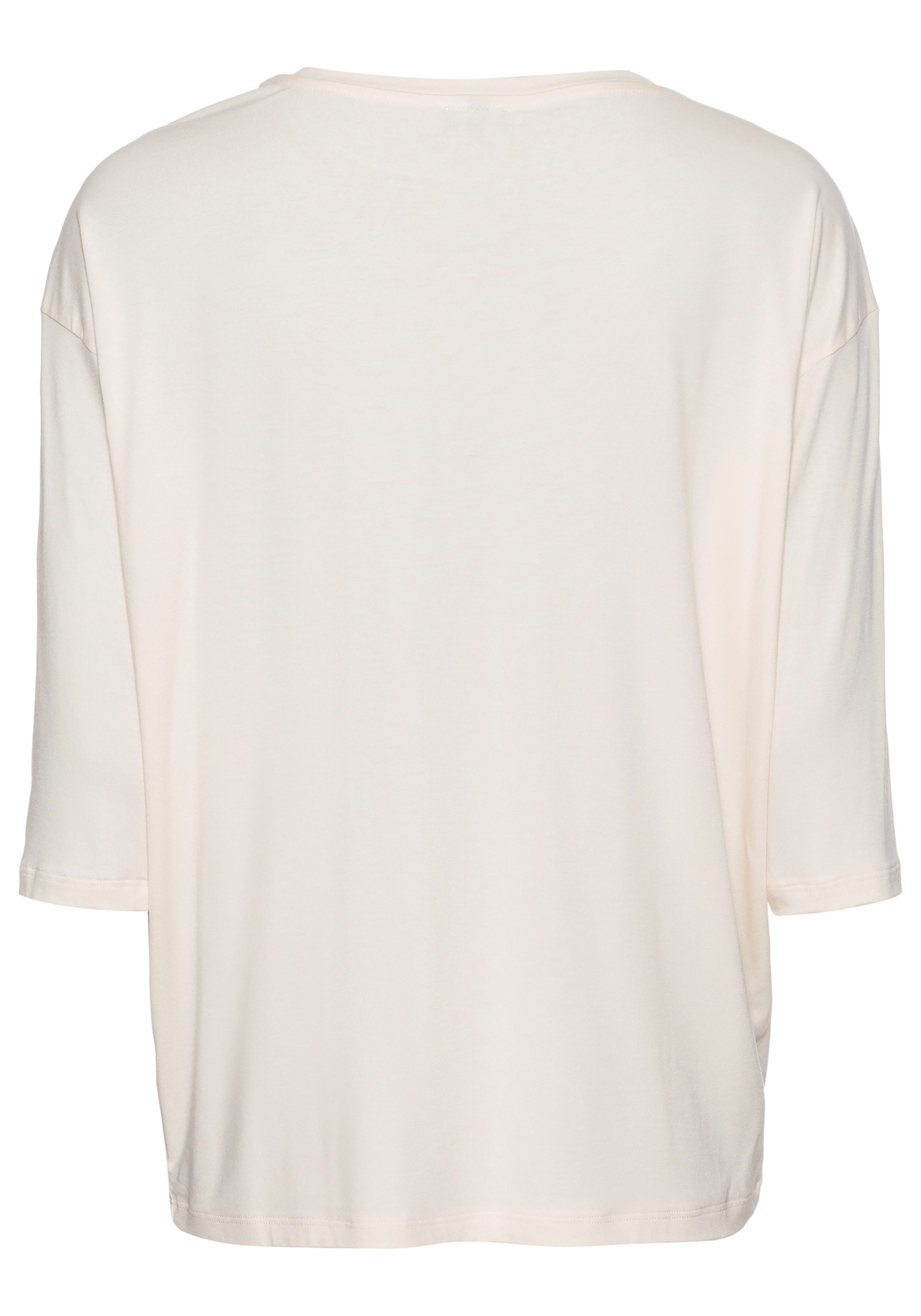 Laura Scott Shirt met 3/4 mouwen met grafische all-over print