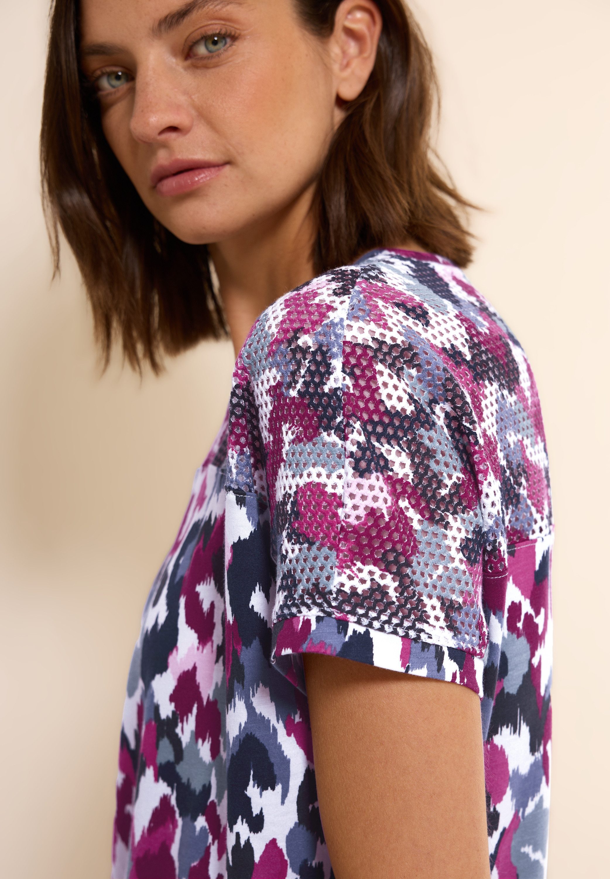 Cecil T-shirt met grafisch patroon