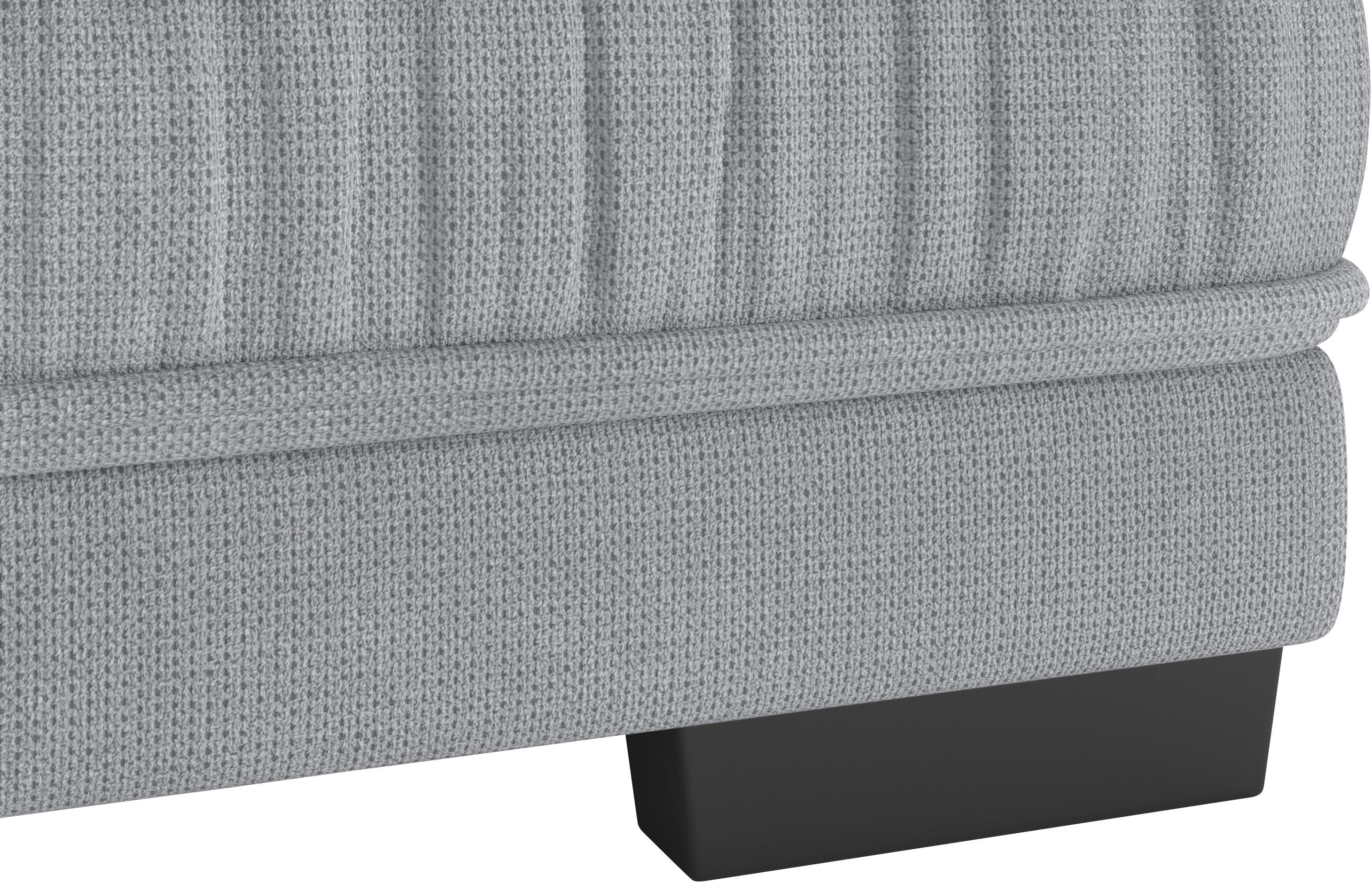 Mr. Couch Hockerbank Diwan II DuraFlex Hoogwaardige DuraFlex koudschuim bekleding, tot 140 kg belastbaar