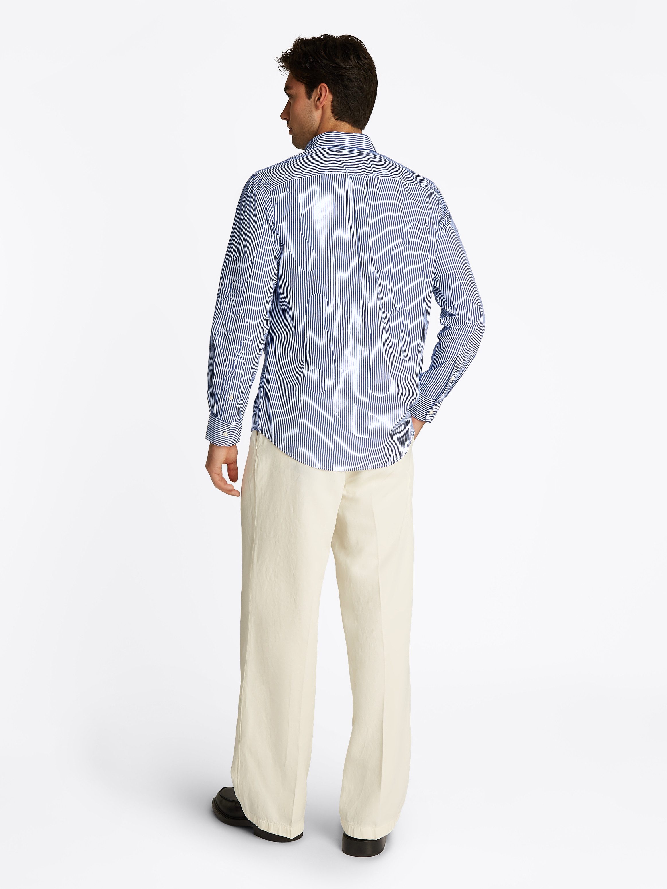Tommy Hilfiger Overhemd met lange mouwen FLEX POPLIN CLASSIC STP RF SHIRT
