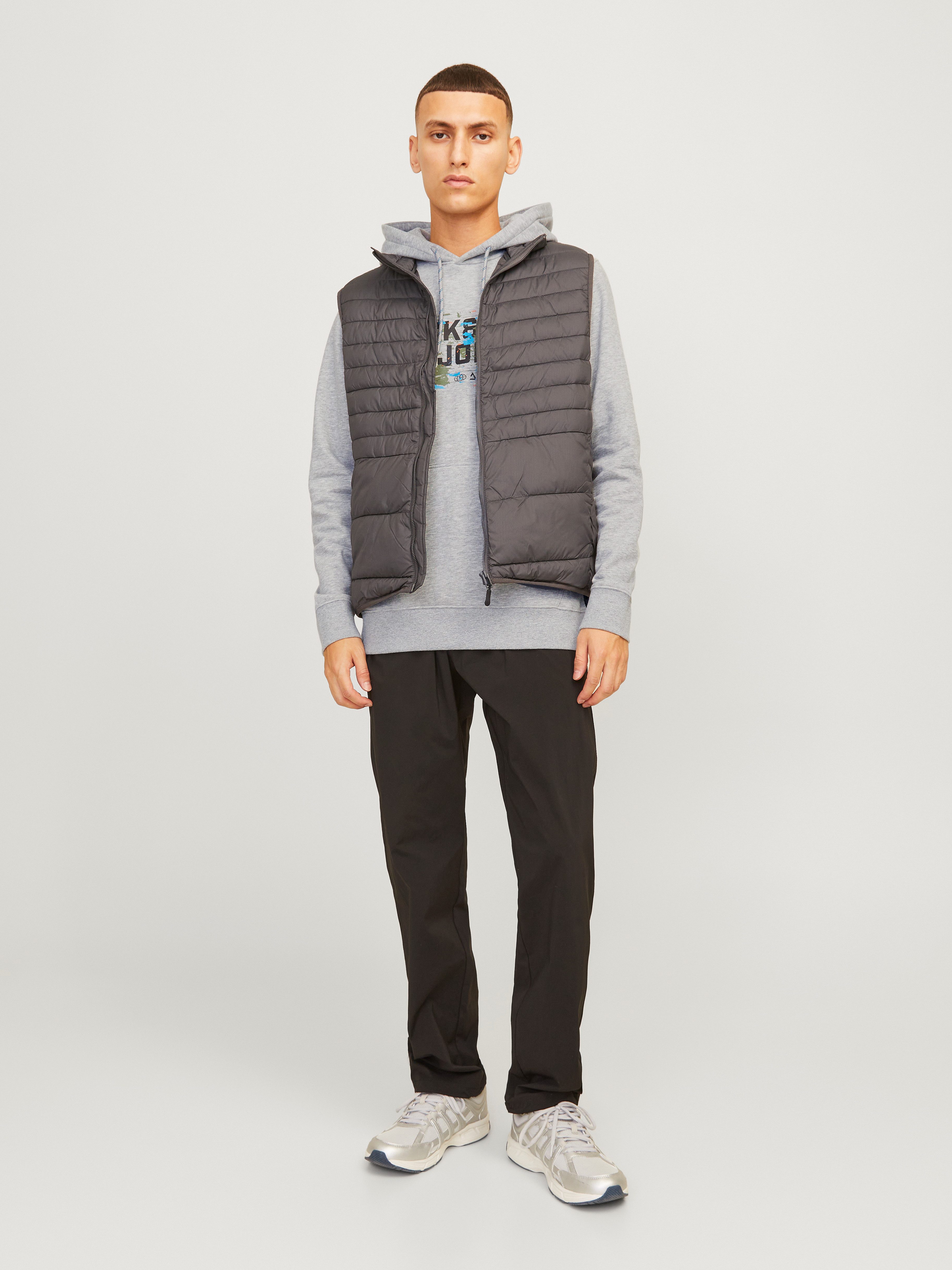 Jack & Jones Hoodie JCOOUTDOOR LOGO SWEAT HOOD SN
