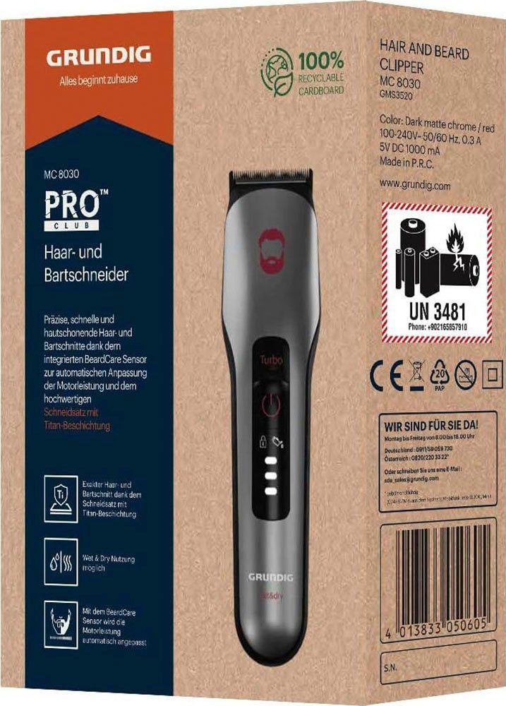 Grundig Haar- en baardtrimmer ProClub MC 8030