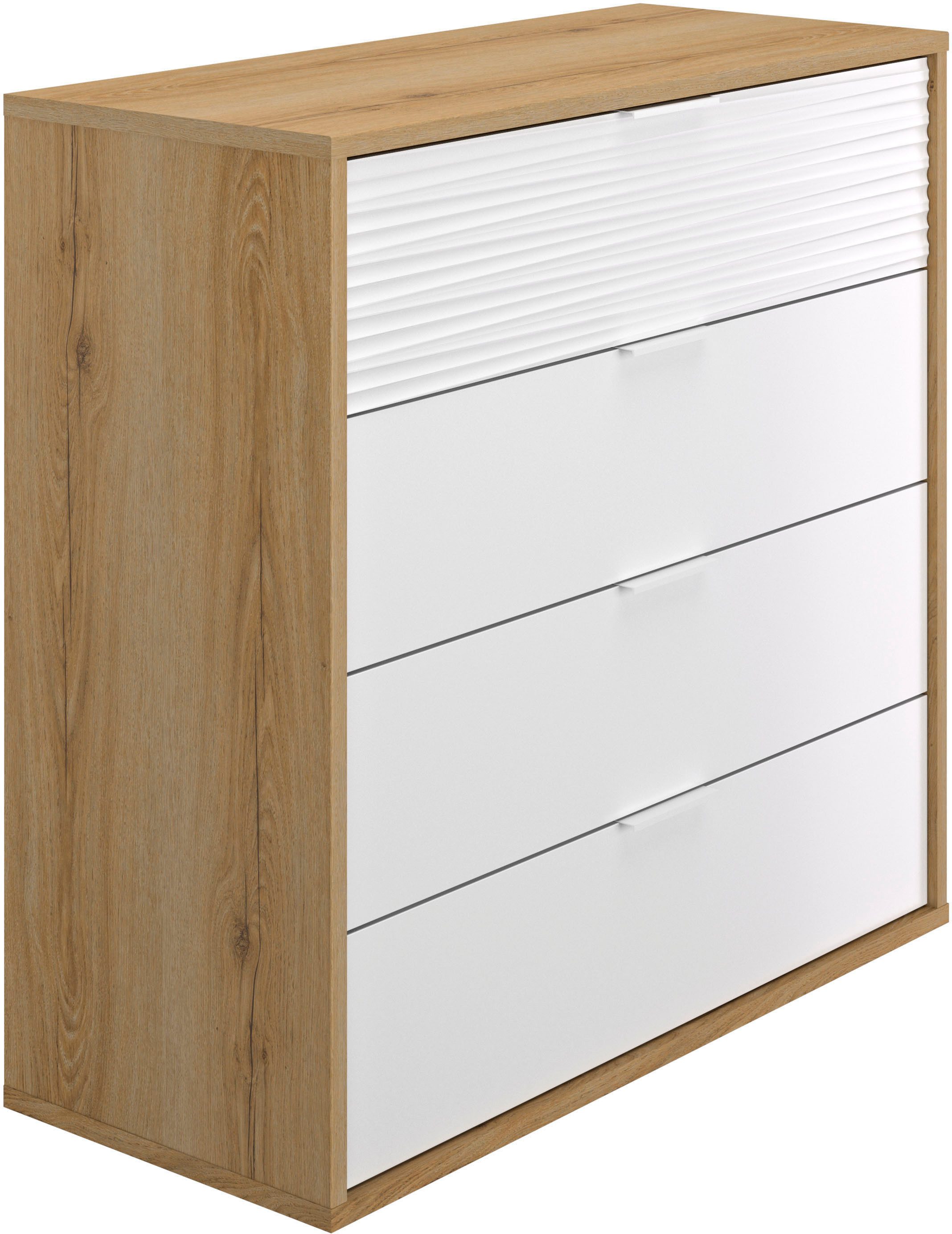 Gami Kast Commode met 4 lades voor opslag dressoirs beige