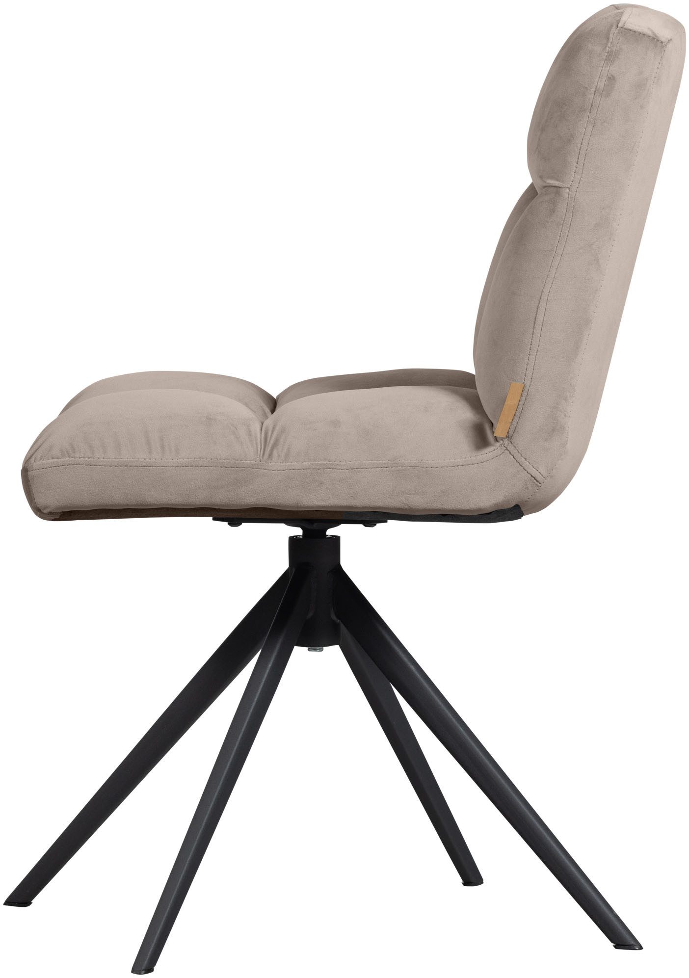 WOOOD Draaistoel Vinny met draaivoet, breedte 48 cm