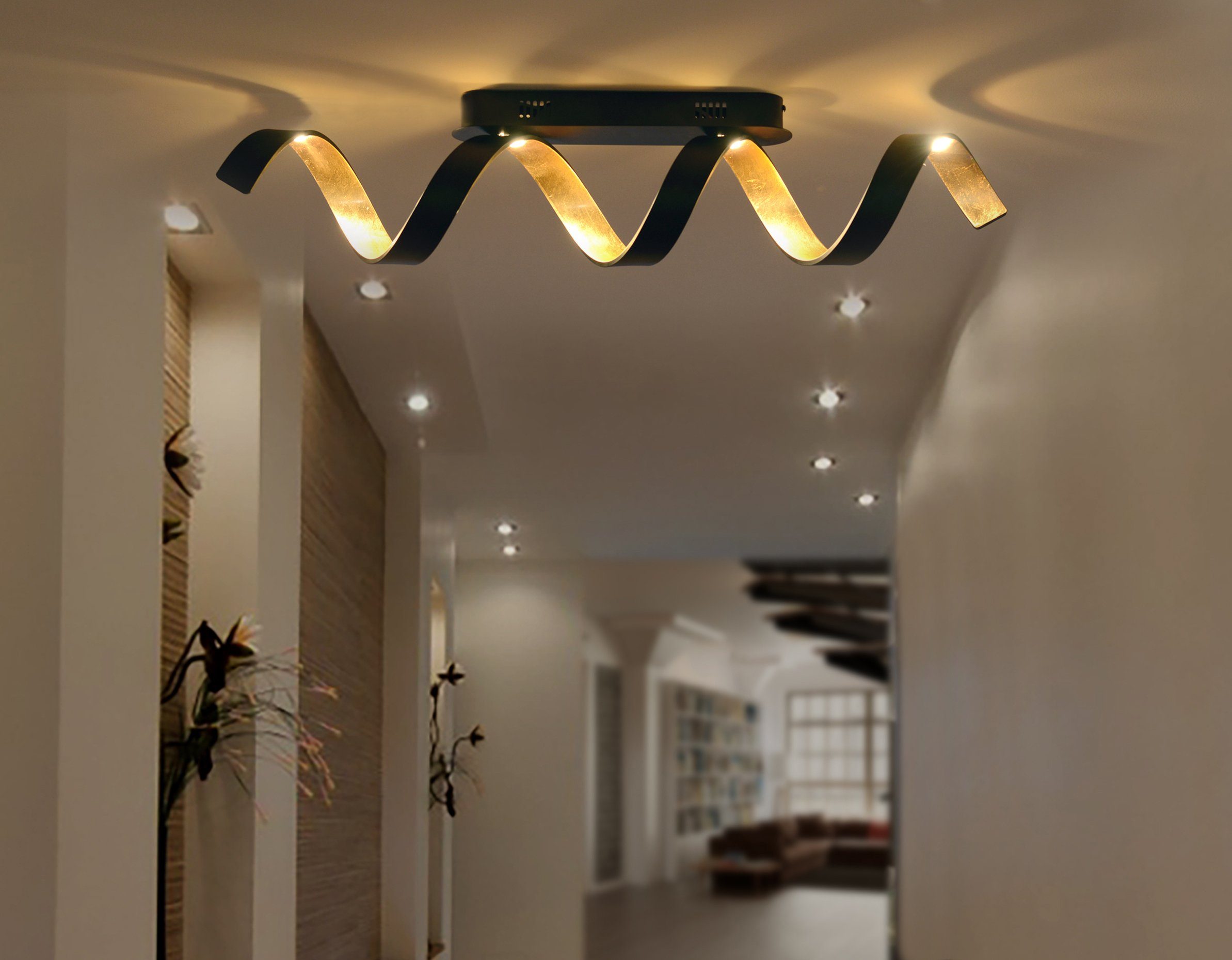 ECO-LIGHT Led-plafondlamp Helix (1 stuk)