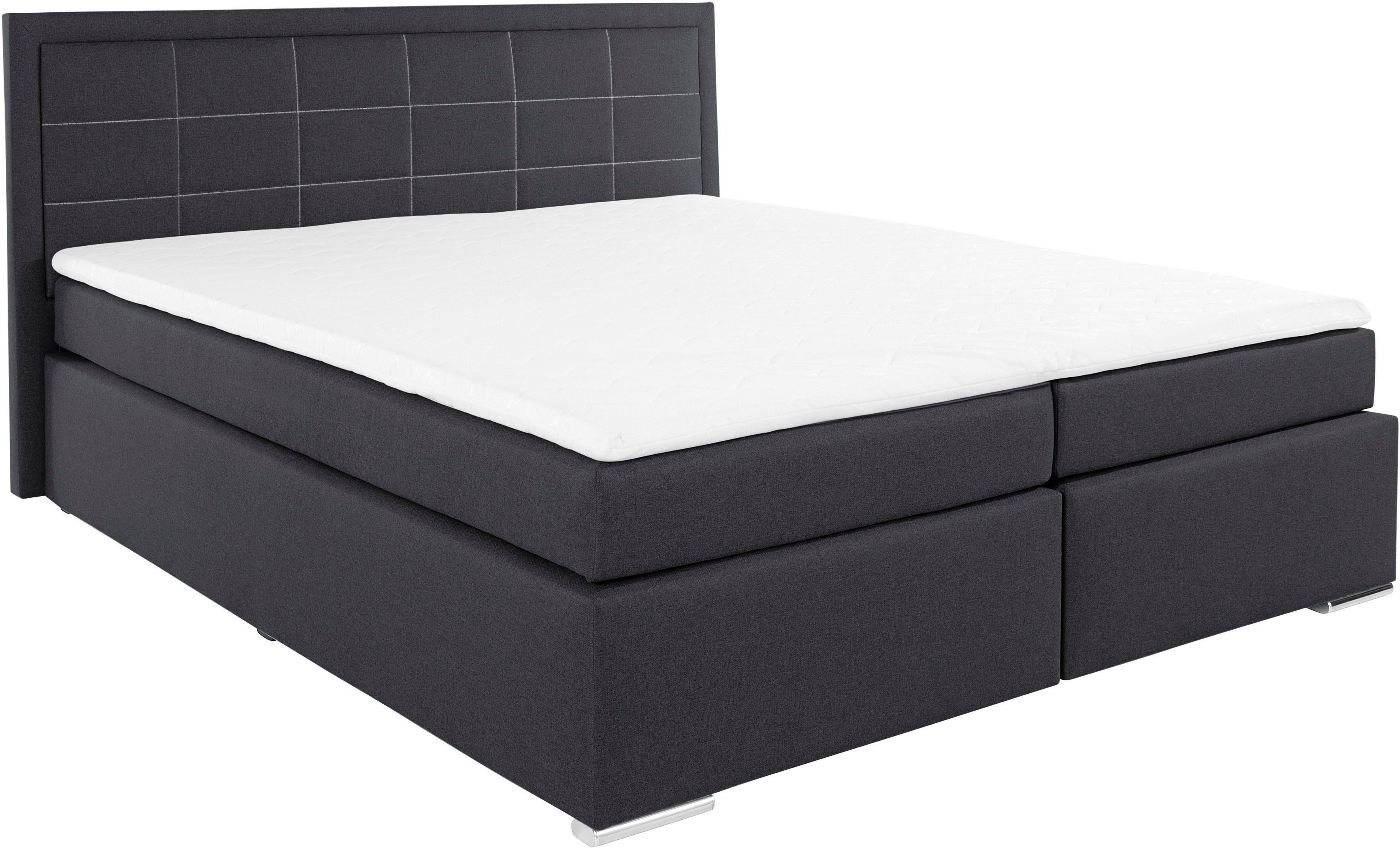 COLLECTION AB Boxspring Athena, OTTOs Choice, Topseller optioneel met bedkist inclusief topper bij uitvoering met matras, in hardheden h2, h3, h4
