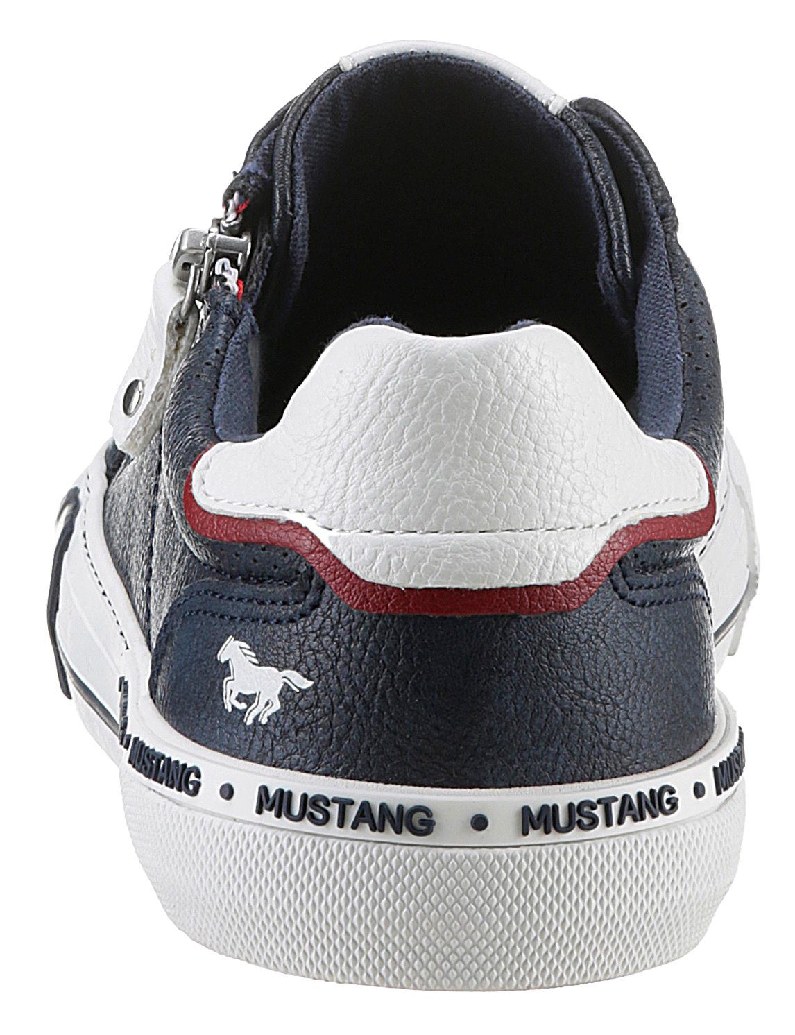 Mustang Shoes Sneakers zachte schachtvering, vrijetijdsschoen, lage schoen, veterschoen