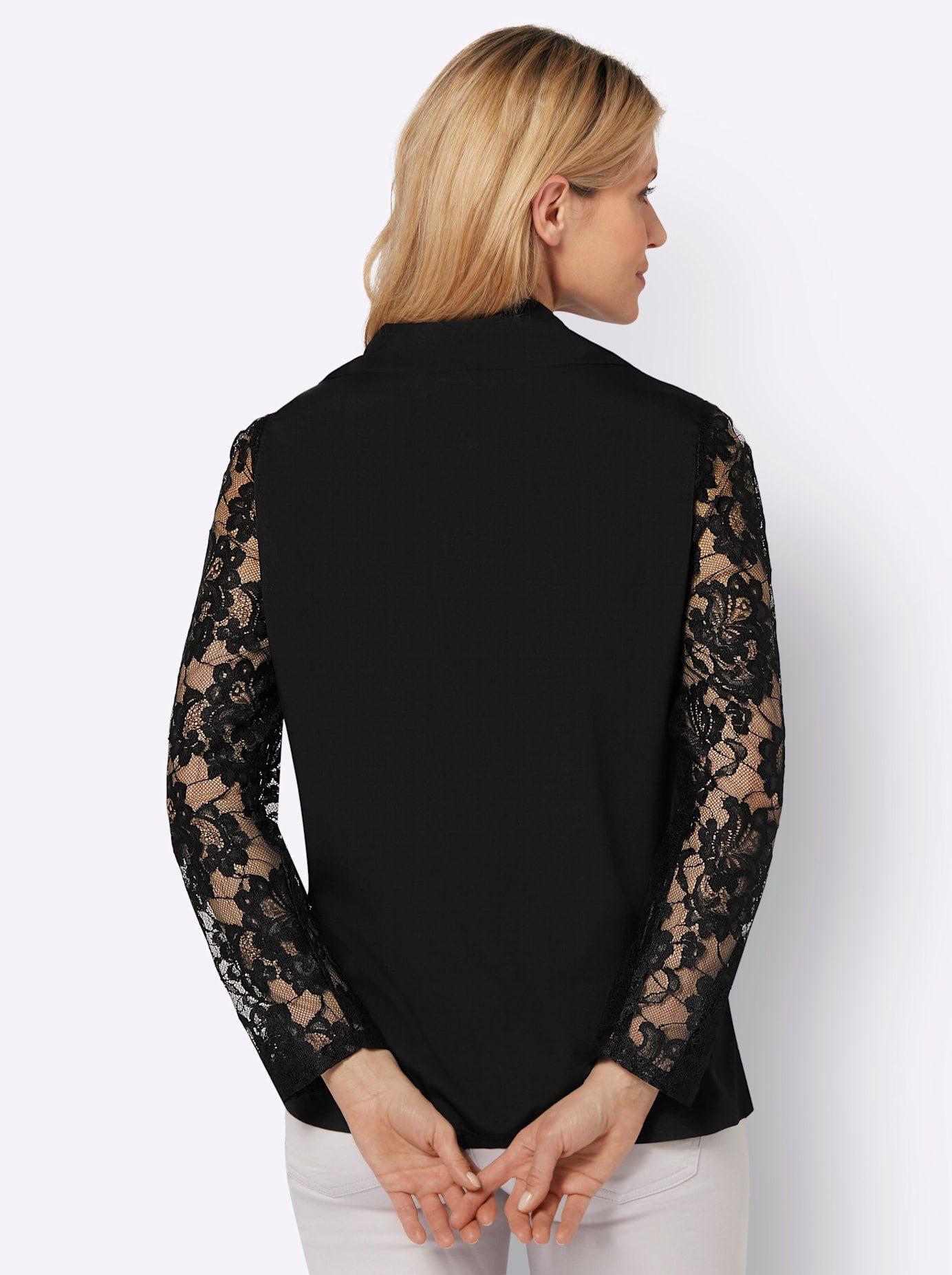 Classic Basics Kanten blouse