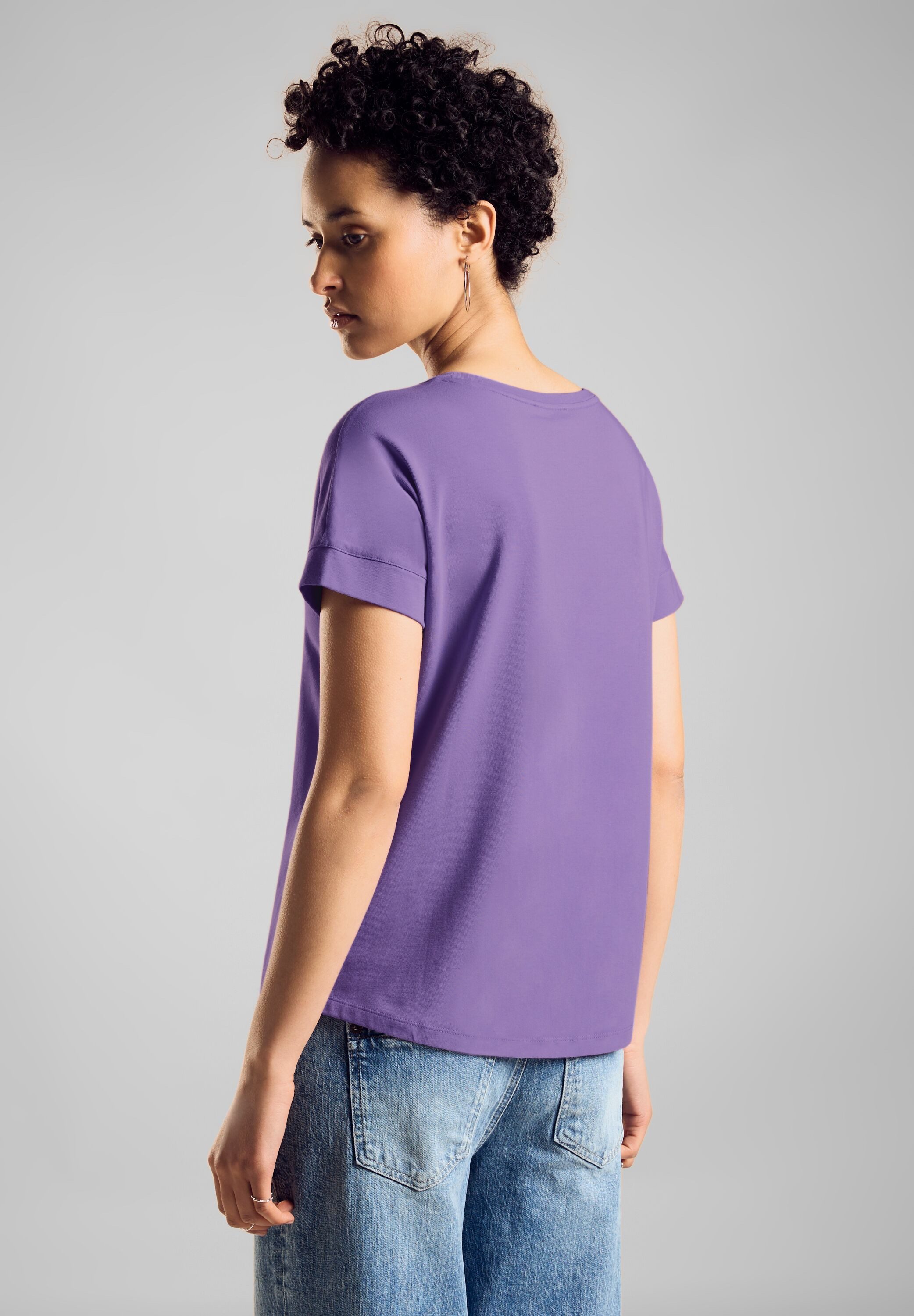 STREET ONE Shirttop met tekst