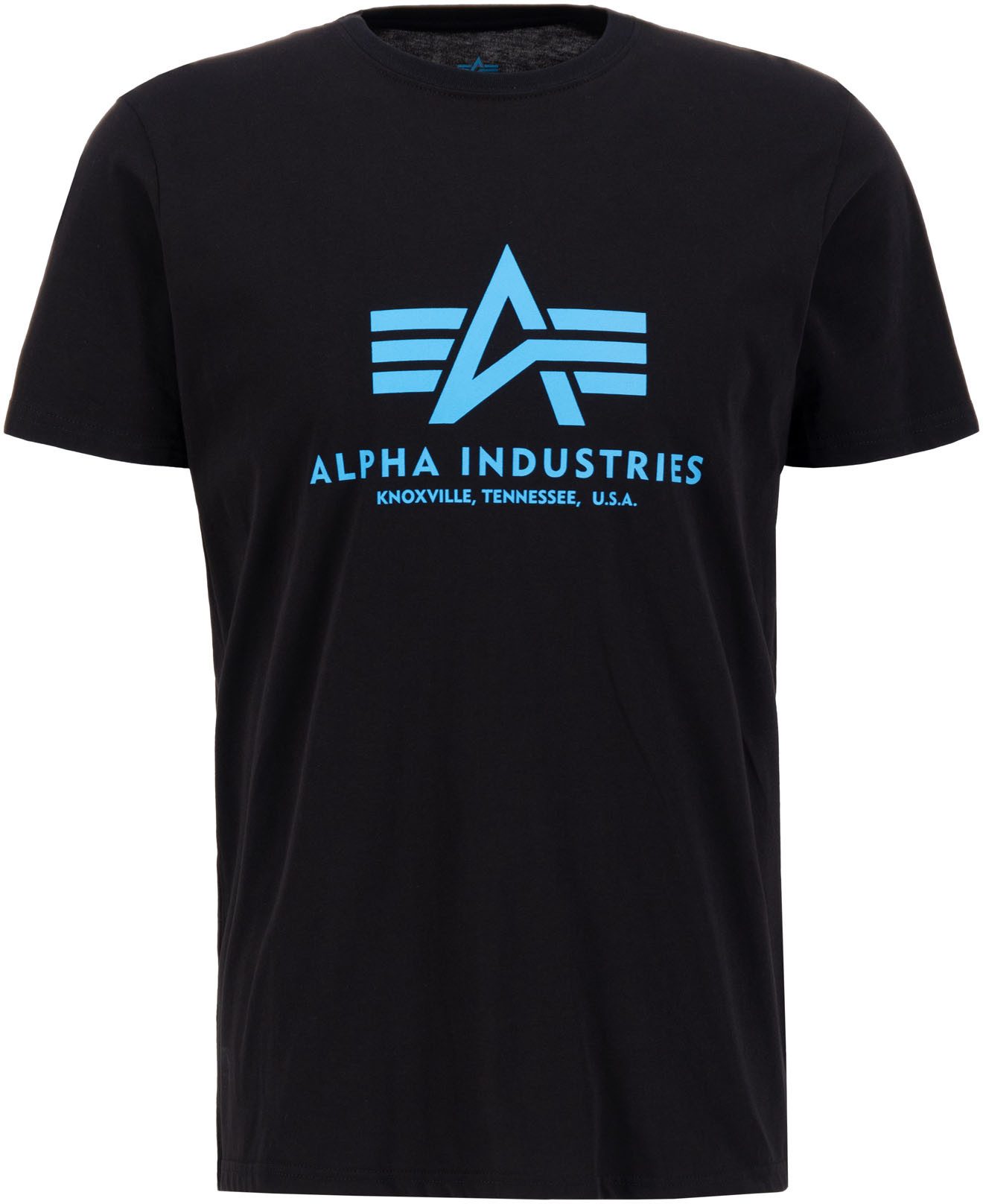 Alpha Industries T-shirt Basic T-shirt heren t-shirts maat S zwart