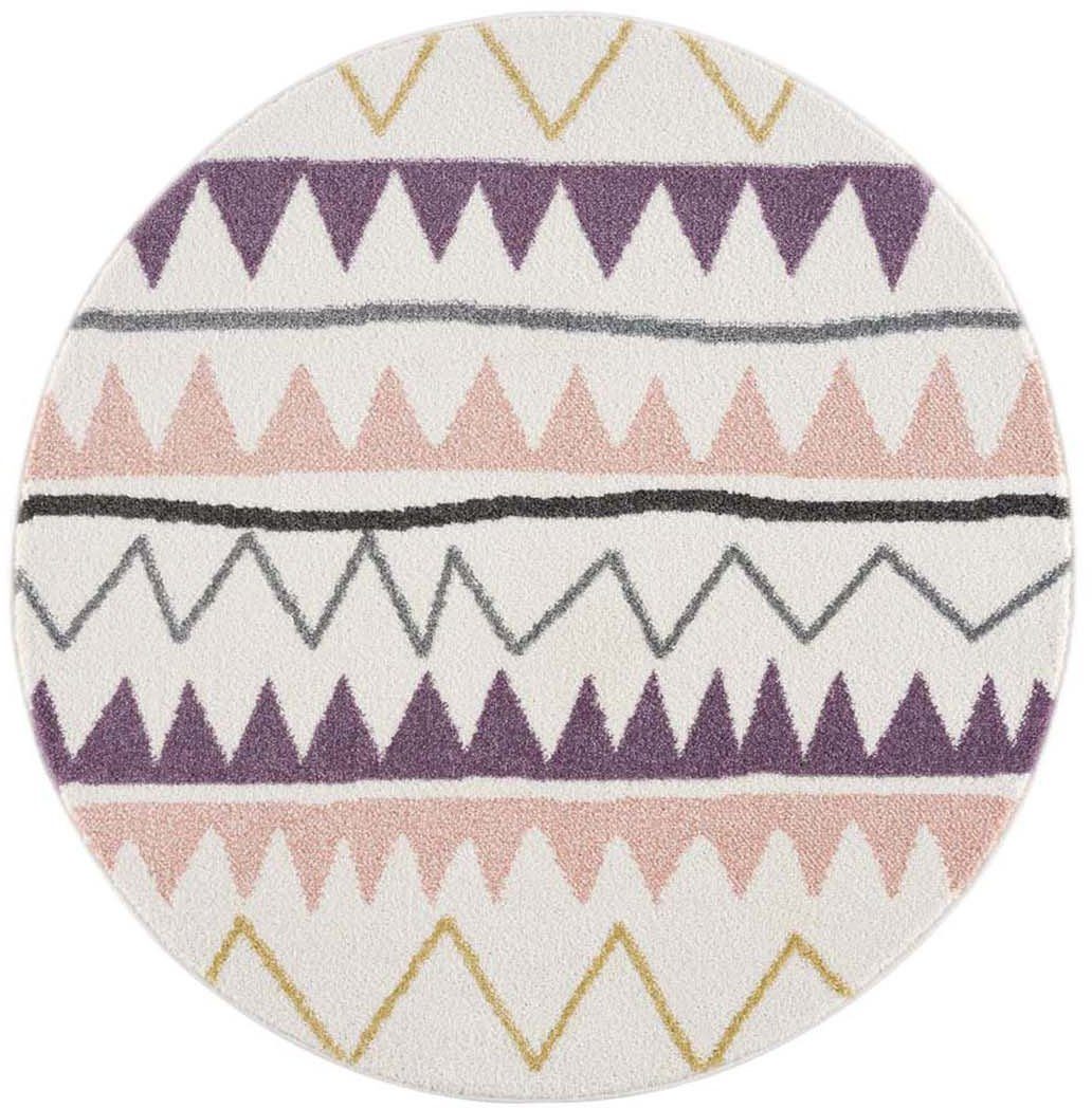 Carpet City Kindervloerkleed Anime9382 Speelkleed, zigzag, zachte pool, gemakkelijk in onderhoud, kinderkamer
