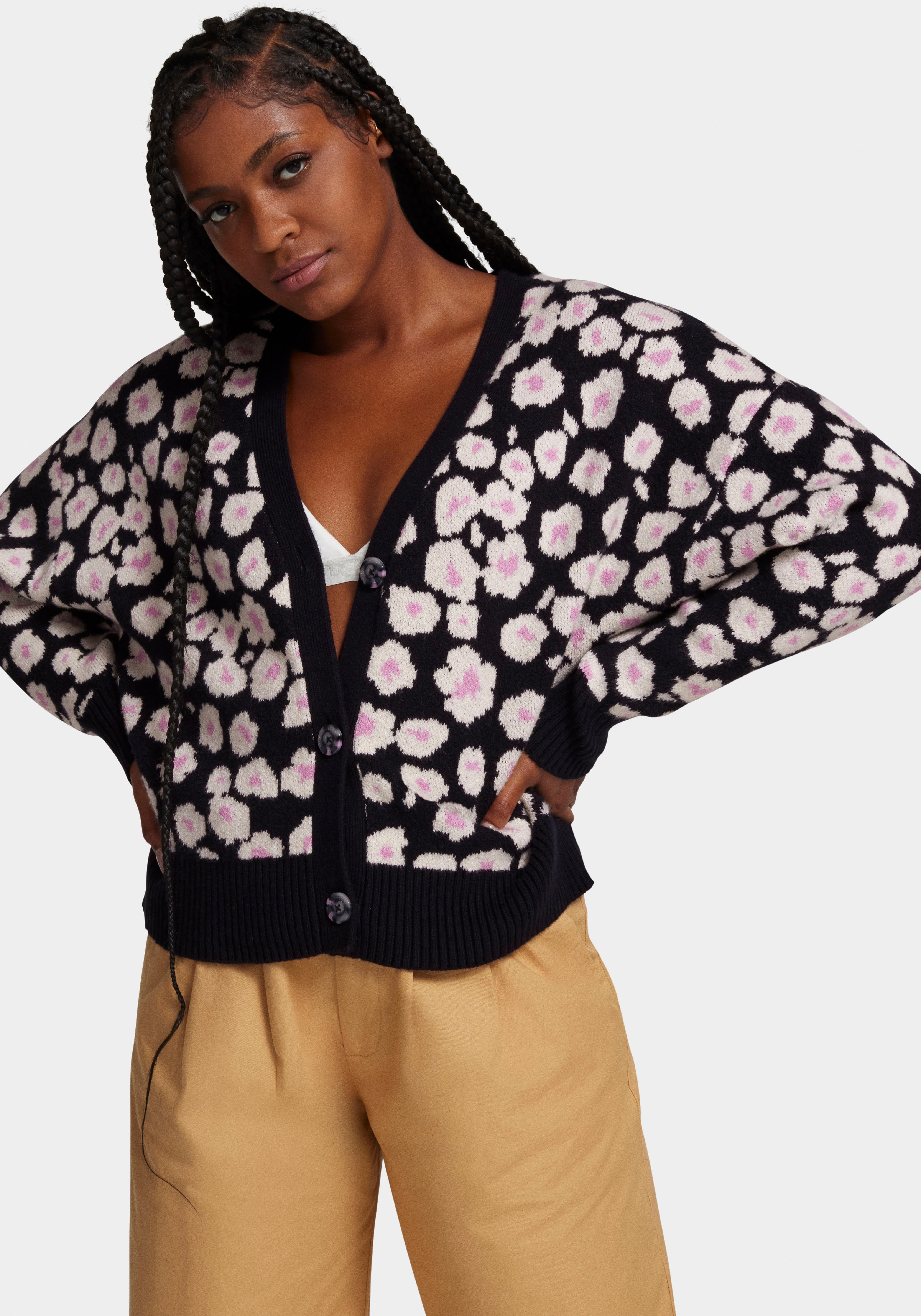 UGG Vest Shaina Cardigan met bloemenprint