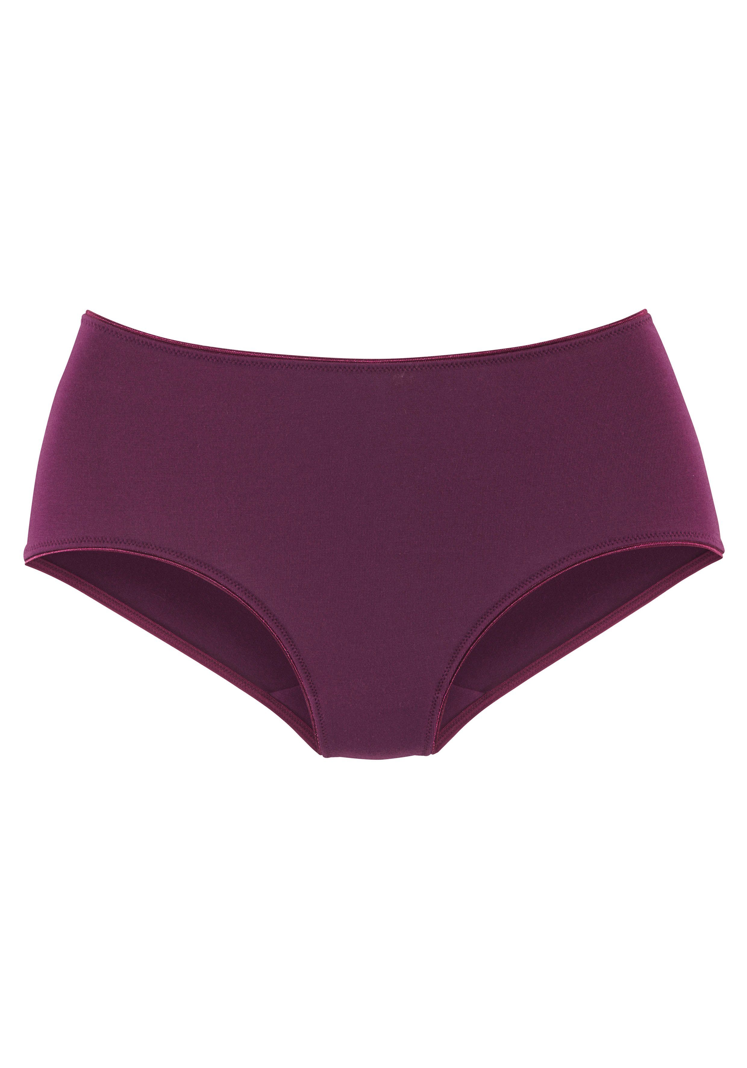 Lascana Tailleslip van katoen met mooie opbergdoos (Set van 5)
