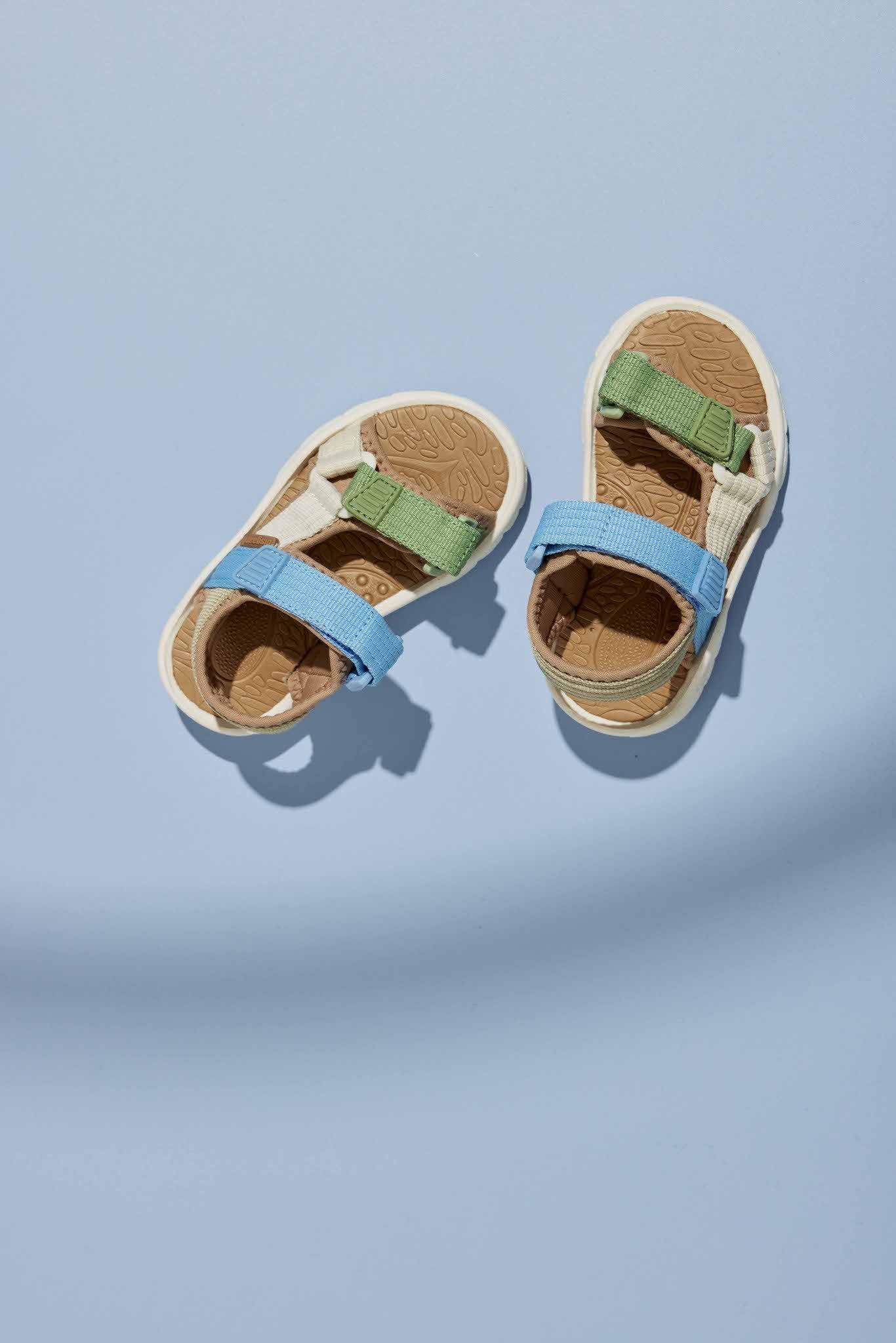 Bisgaard Sandalen Nico Breedte: normaal , trekkingschoen, badeschoen, klittenbandschoen, maat sjabloon te downloaden