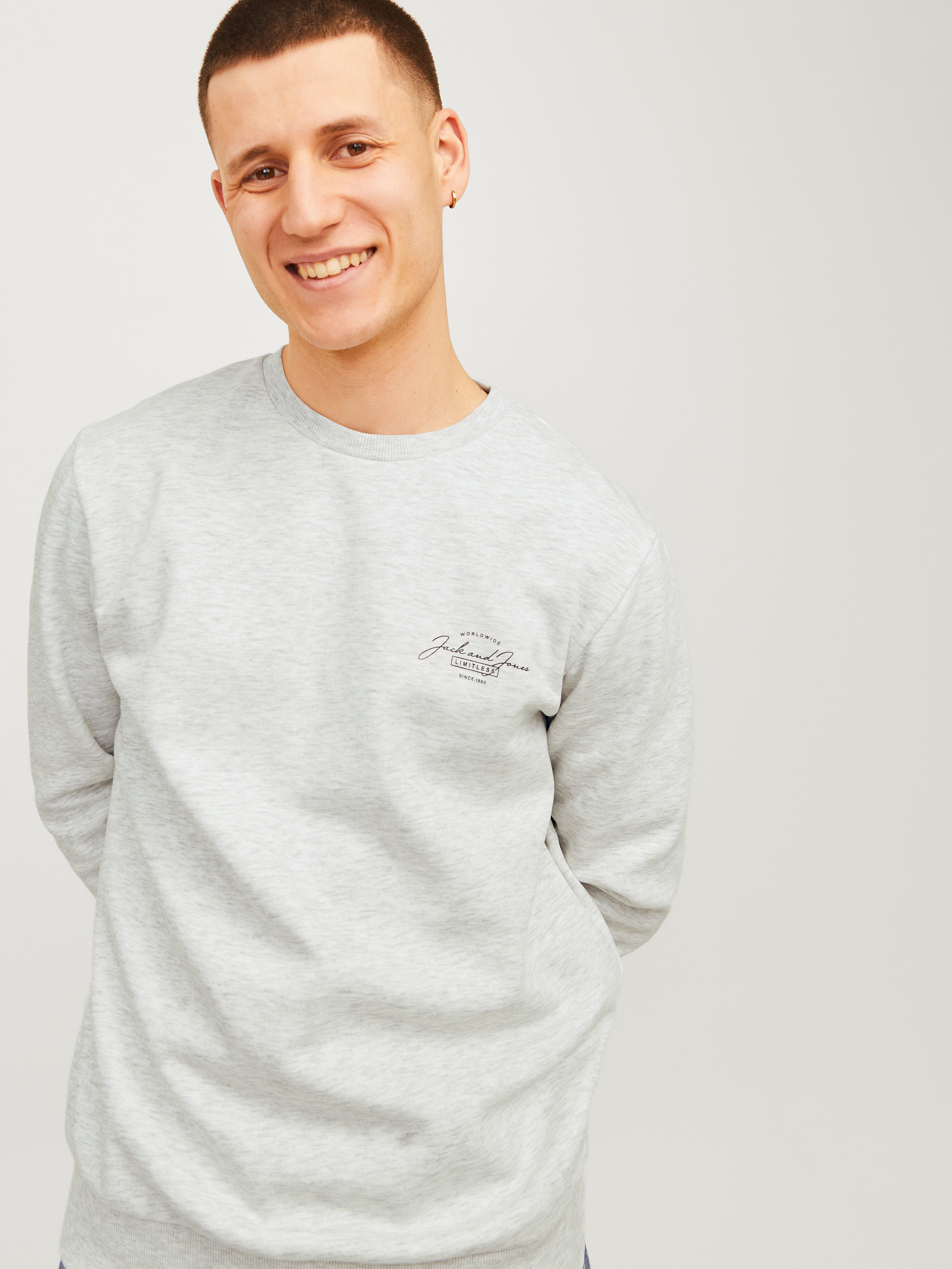 Jack & Jones Sweatshirt JJFERRIS SWEAT CREW NECK