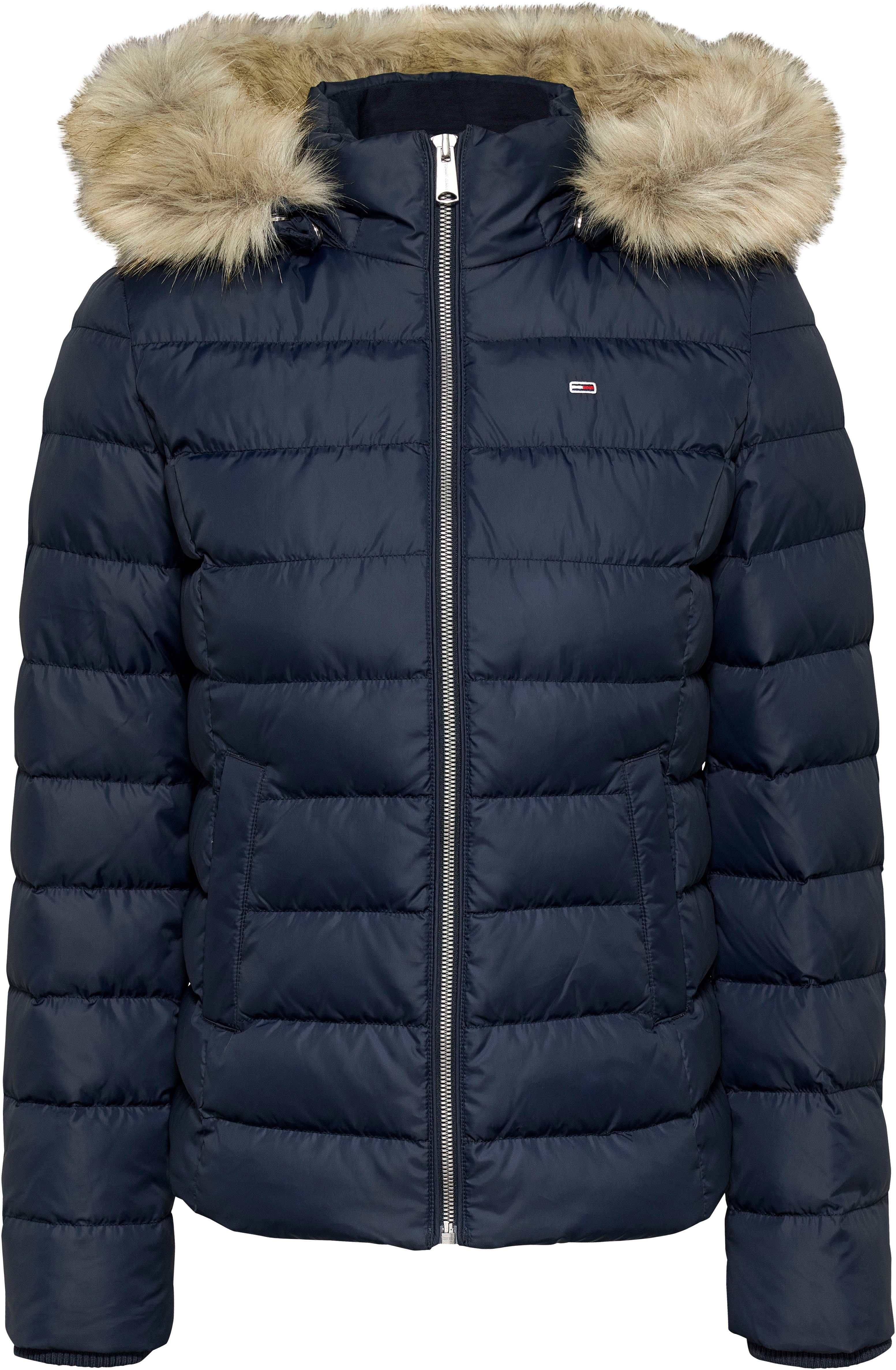 TOMMY JEANS Gewatteerde jas TJW BASIC HOODED DOWN JACKET EXT