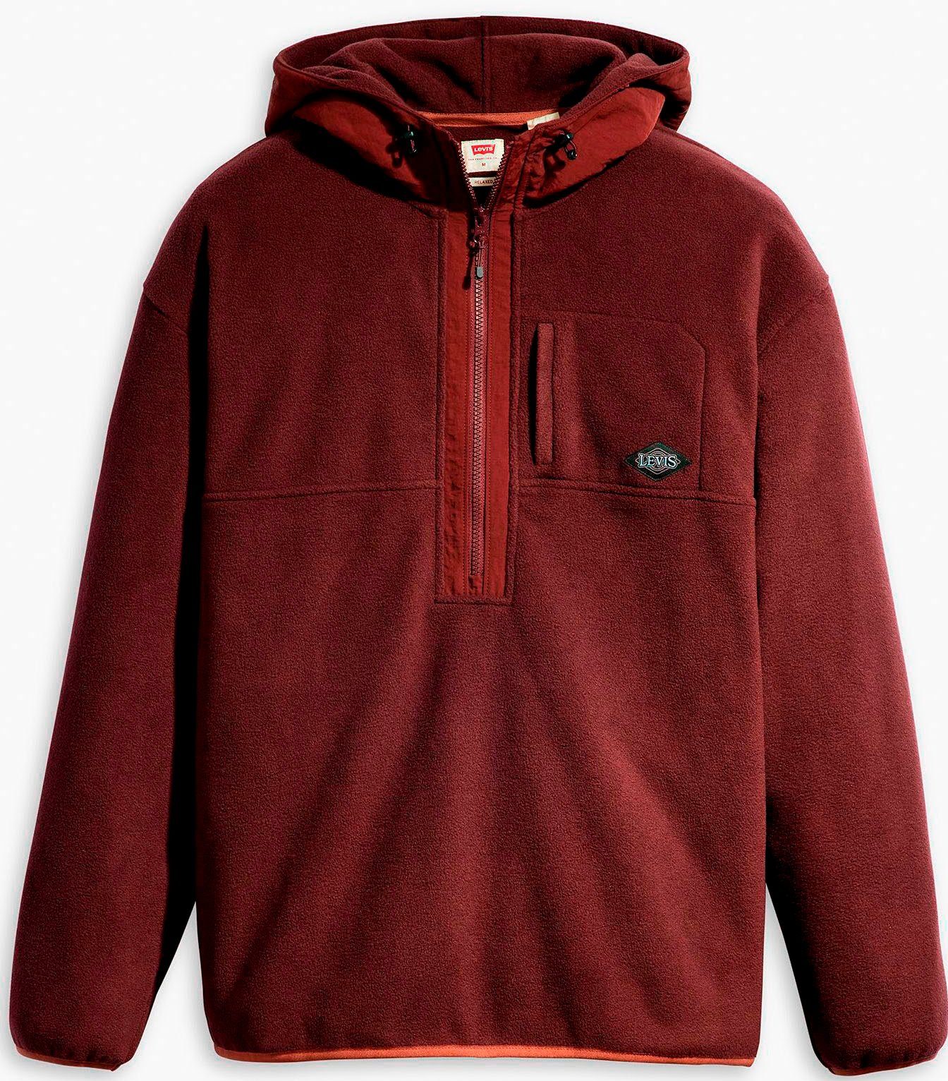 Levi's® Hoodie ORBIT HALF ZIP BLUES