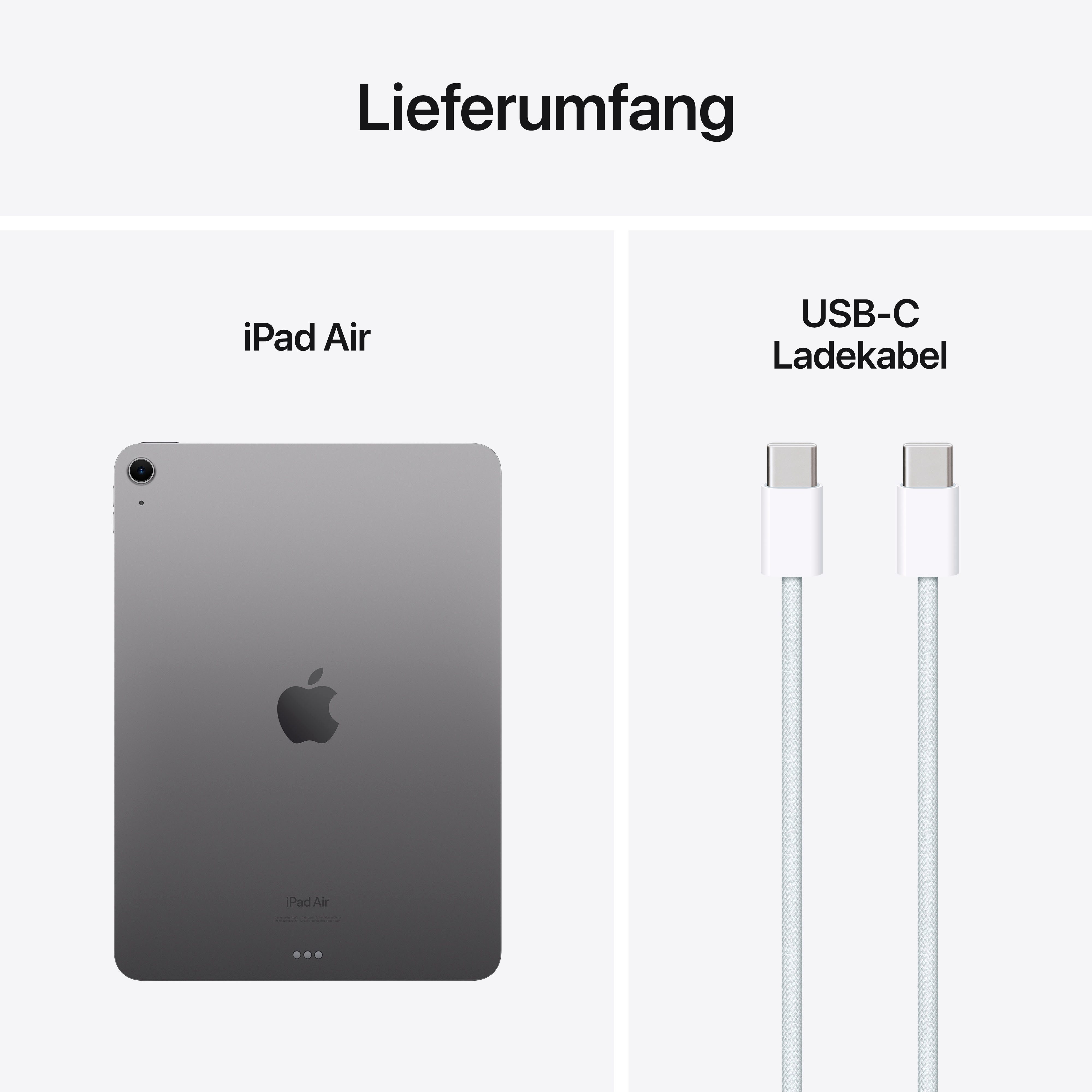 Apple Tablet 11" iPad Air Wi-Fi 128GB, 10.86 , iPadOS