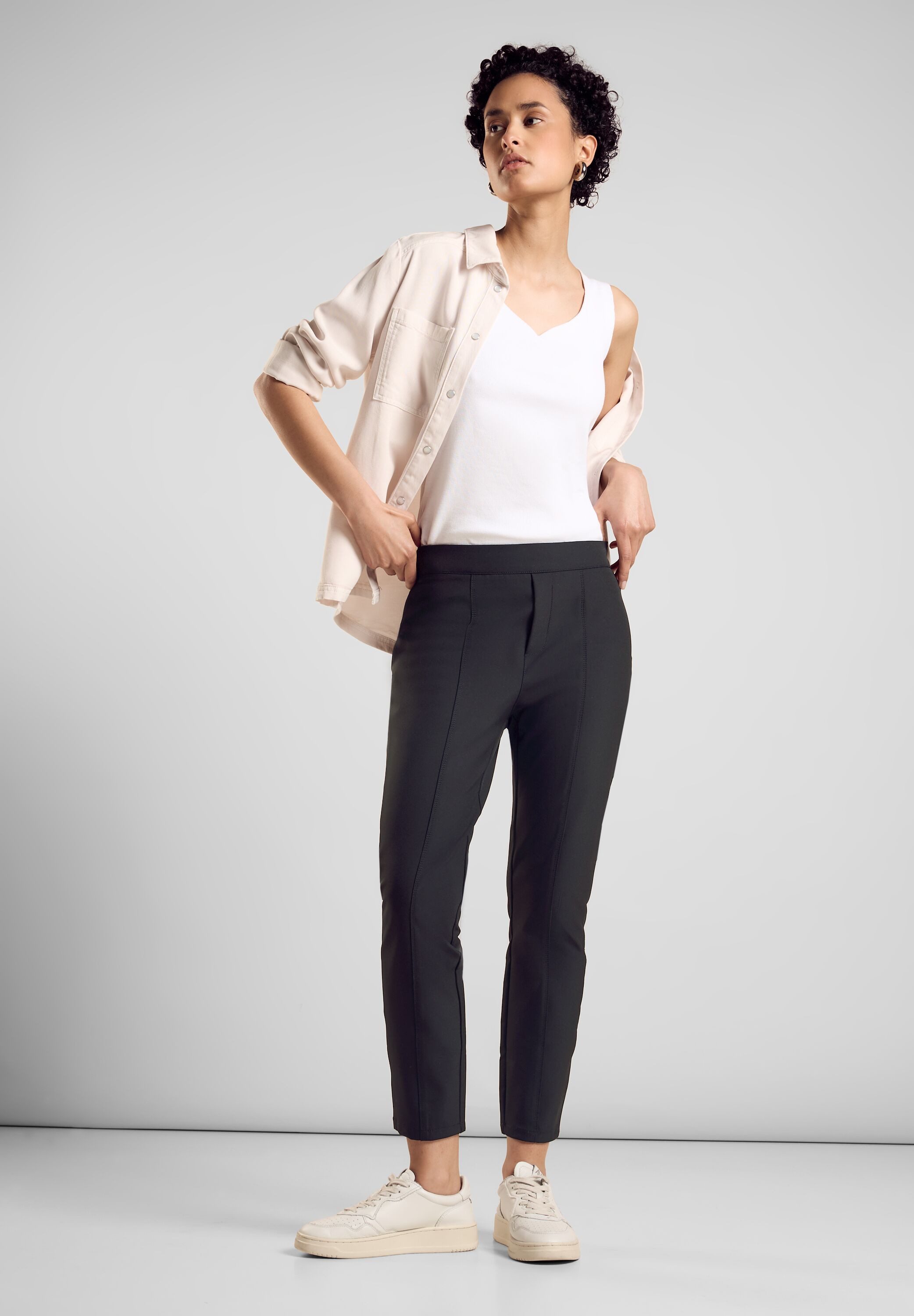 STREET ONE 7/8 broek HOPE met stretchband